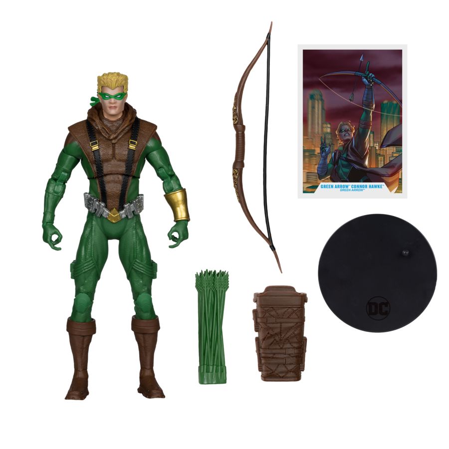 DC Multiverse Green Arrow Connor Hawke Gold Label- McFarlane Toys - 0