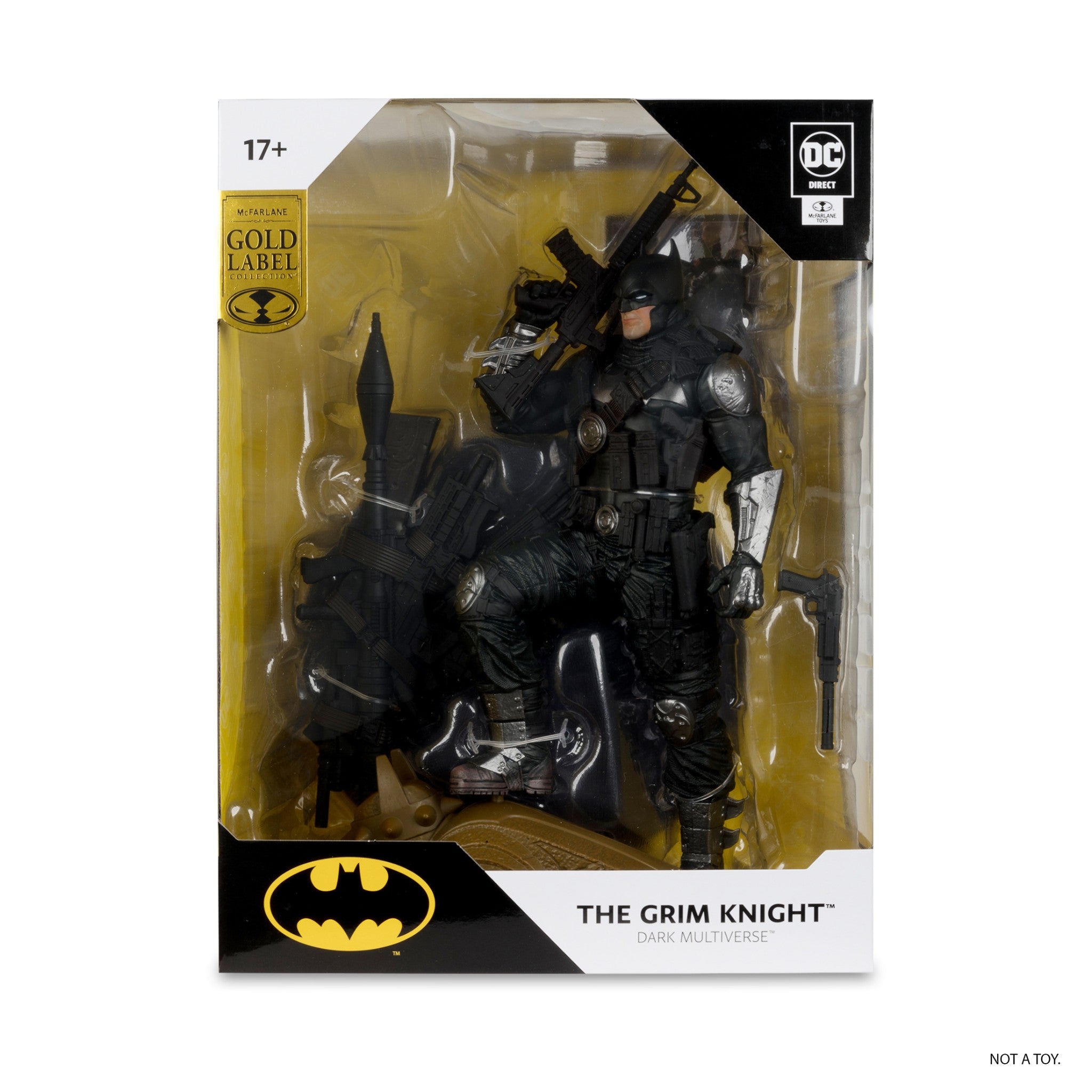 DC Direct Dark Multiverse Grim Knight 1:6 Scale Statue Gold Label - McFarlane