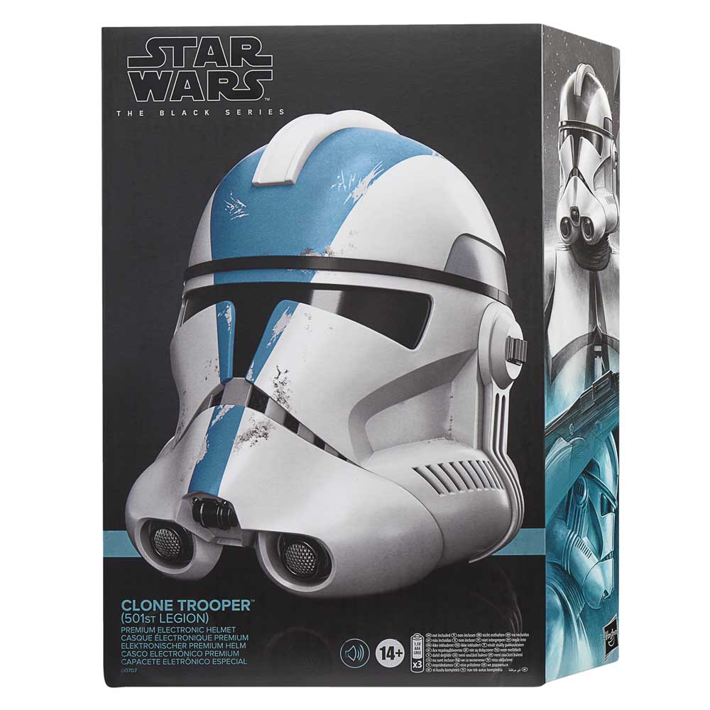 Star Wars Black Series Clone Trooper 501st Legion Electronic Helmet