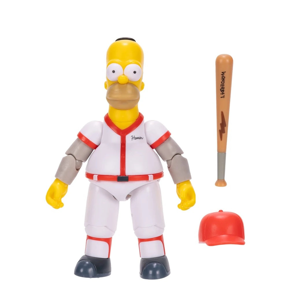 The Simpsons Homer Softball Team 5" Action Figure - JAKKS Pacific - 0