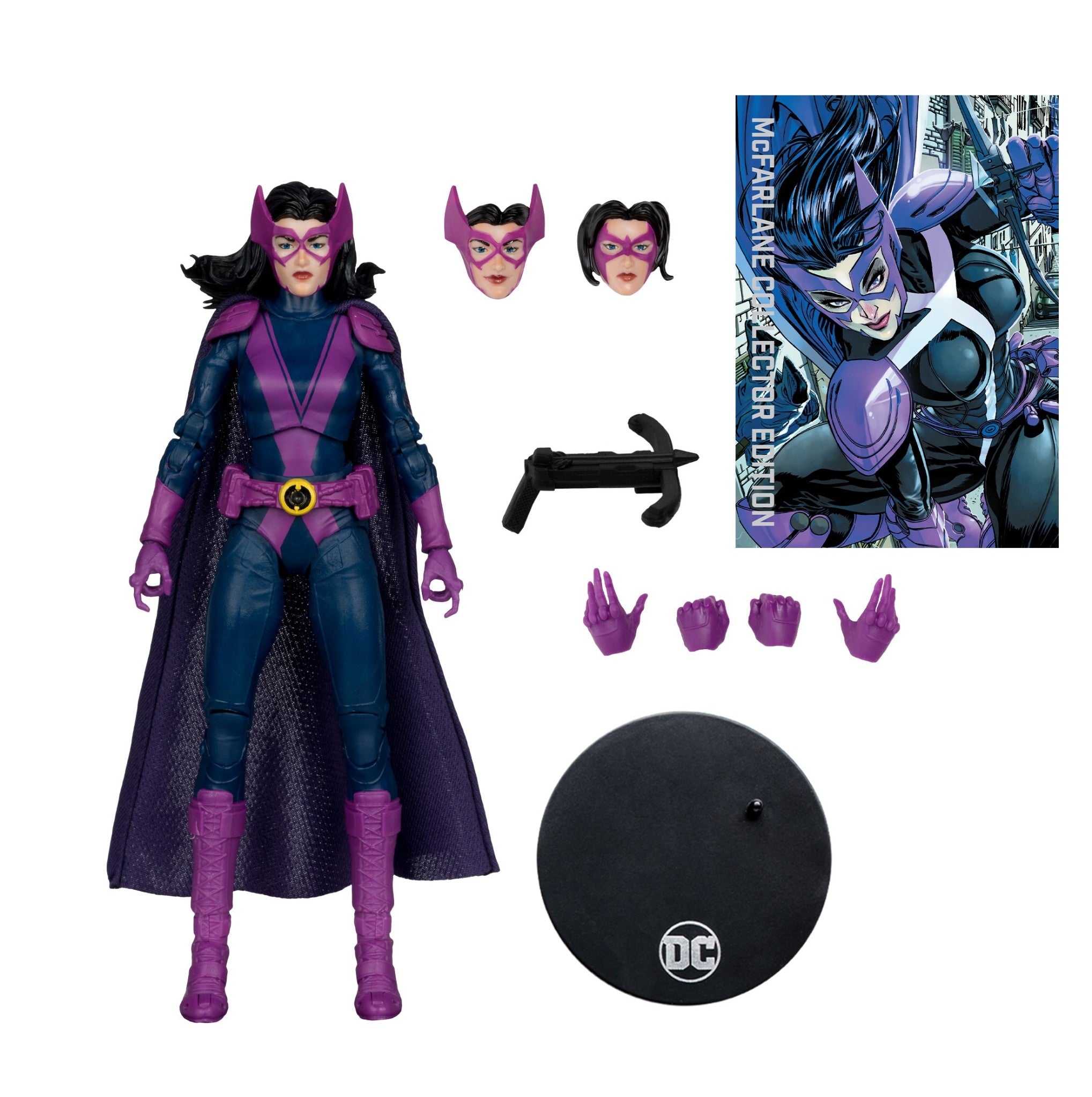 DC Multiverse Collector Edition New 52 Huntress PLATINUM - McFarlane Toys