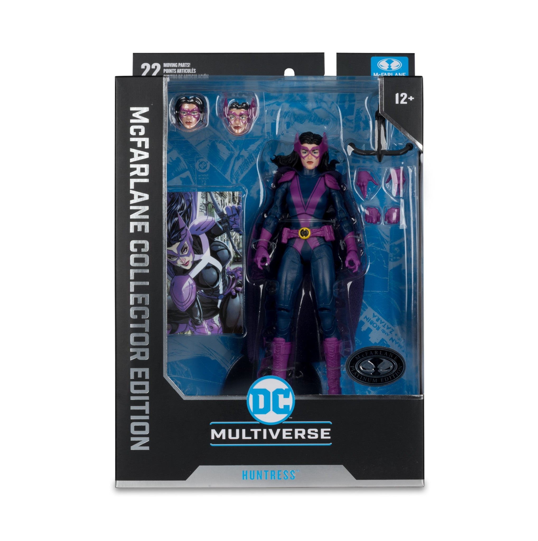 DC Multiverse Collector Edition New 52 Huntress PLATINUM - McFarlane Toys