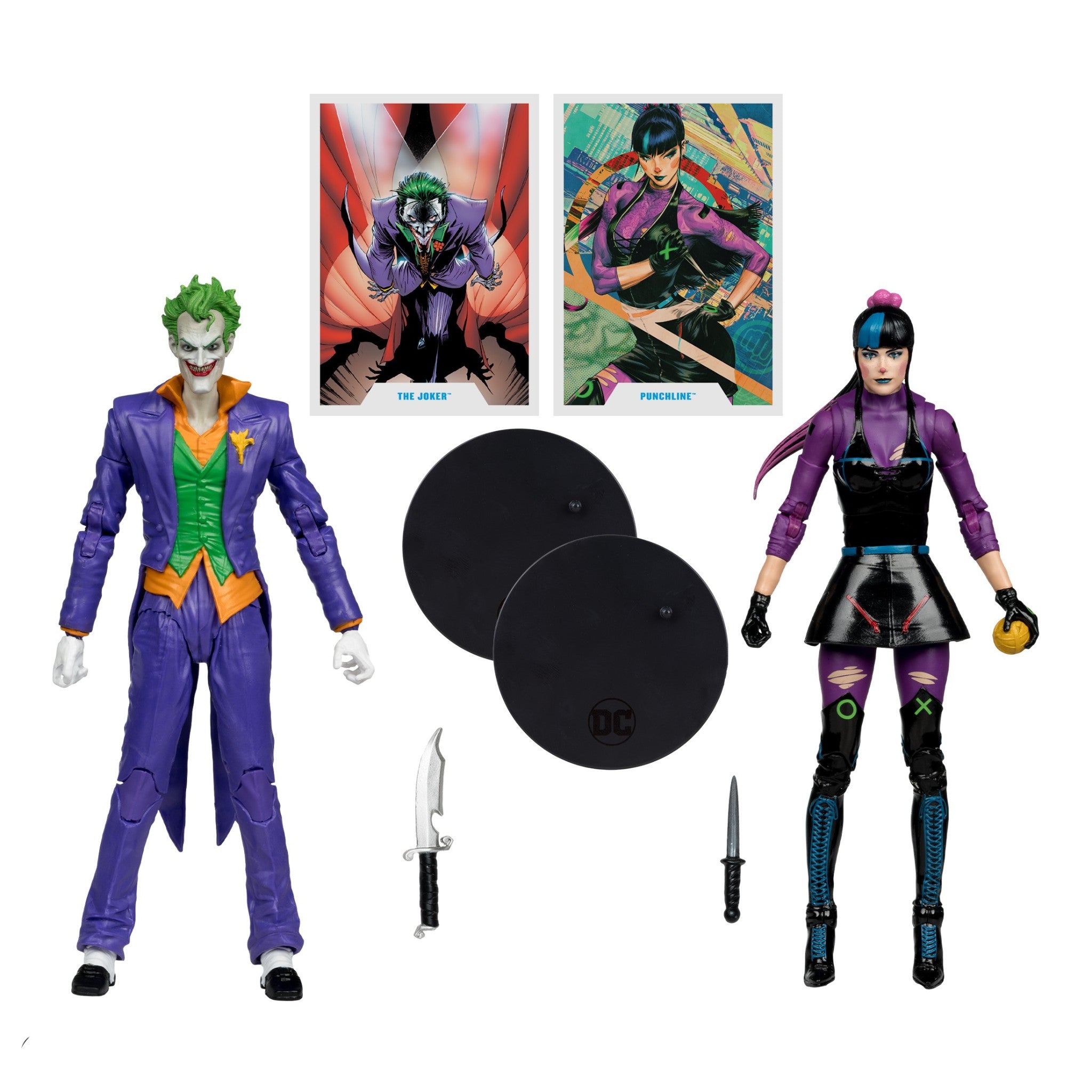 DC Multiverse The Joker & Punchline 2 Pack - McFarlane Toys