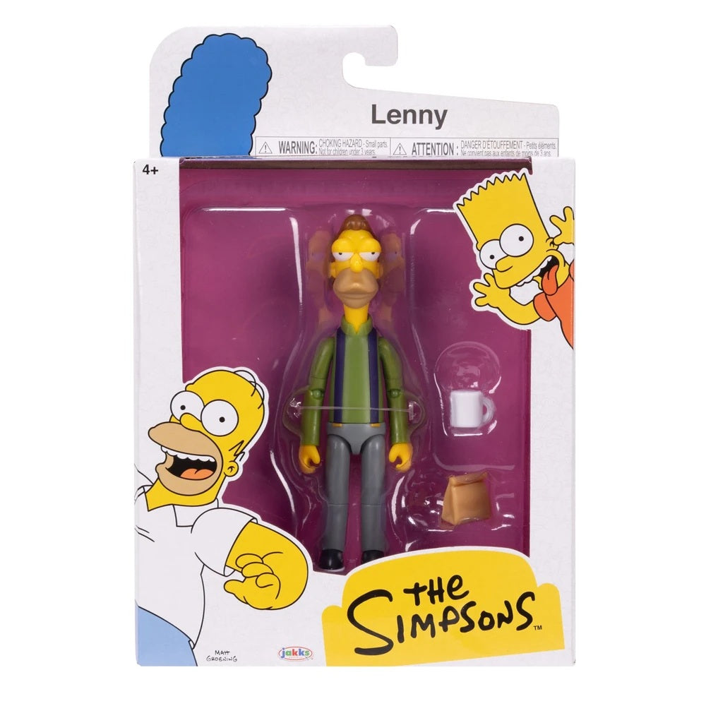 The Simpsons Lenny 5" Action Figure - JAKKS Pacific