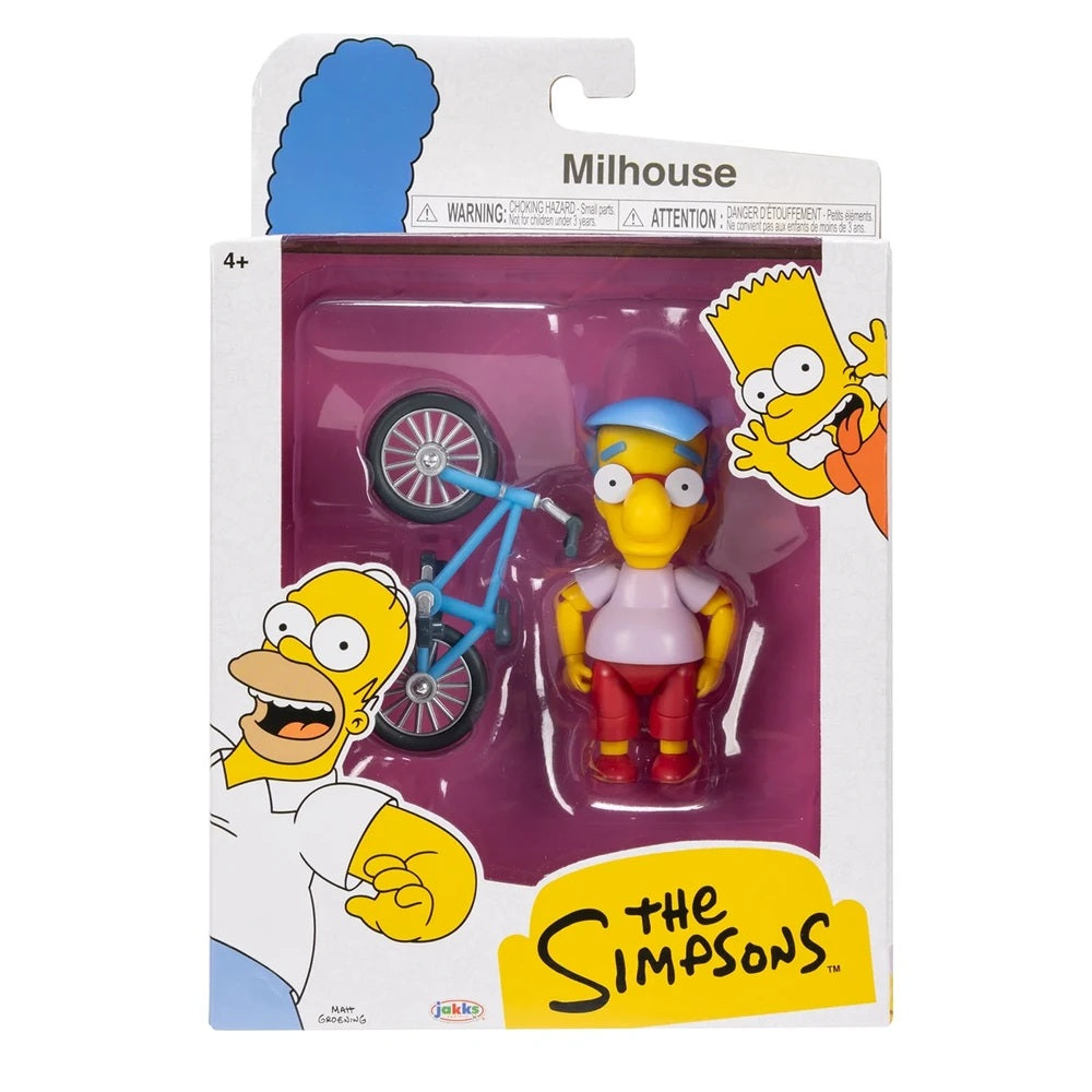 The Simpsons Milhouse 5" Action Figure - JAKKS Pacific