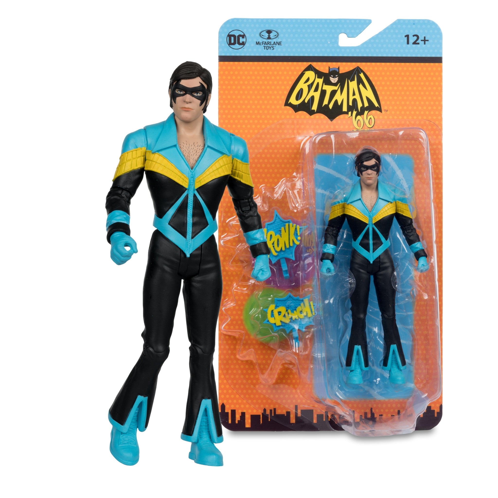 DC Retro Batman Classic TV Series 1966 Nightwing 6" - McFarlane Toys