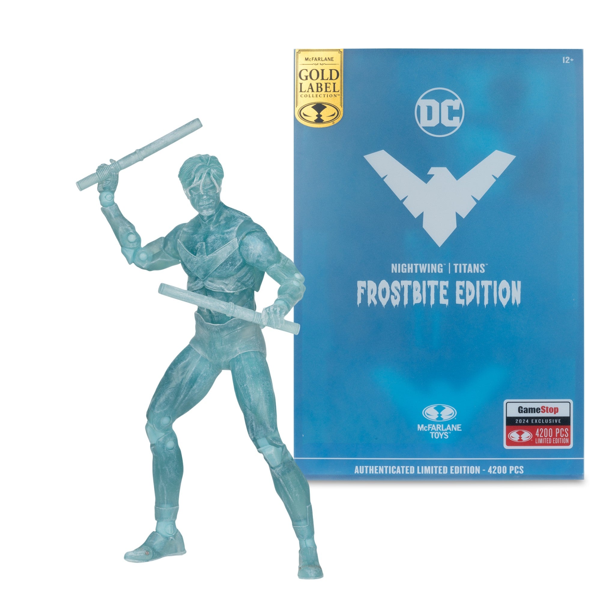 DC Multiverse Titans Nightwing Frostbite Edition Gold Label - McFarlane