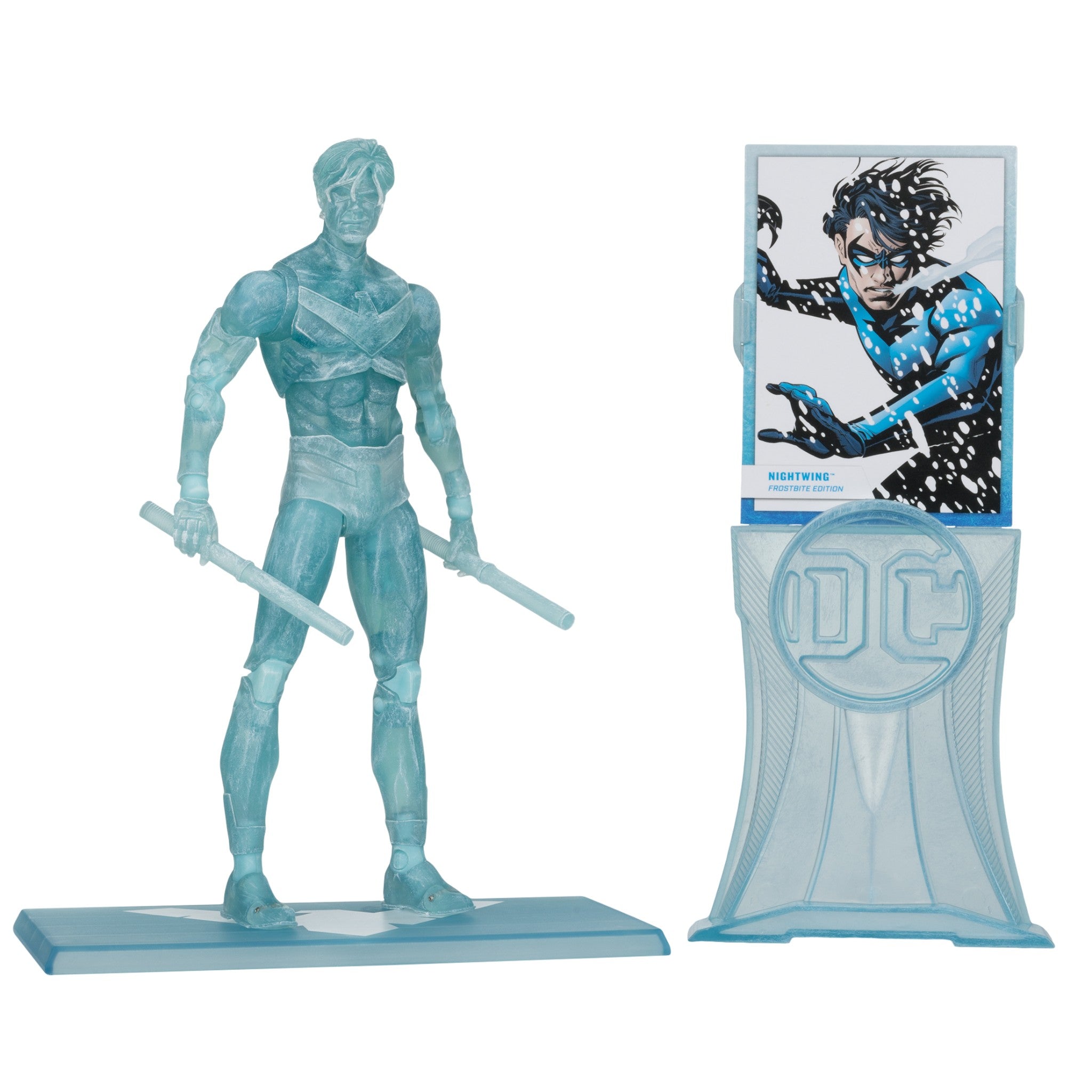 DC Multiverse Titans Nightwing Frostbite Edition Gold Label - McFarlane