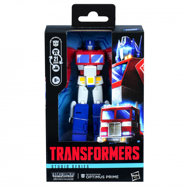 Transformers Deluxe Class Studio Series Transformers Devastation Optimus Prime