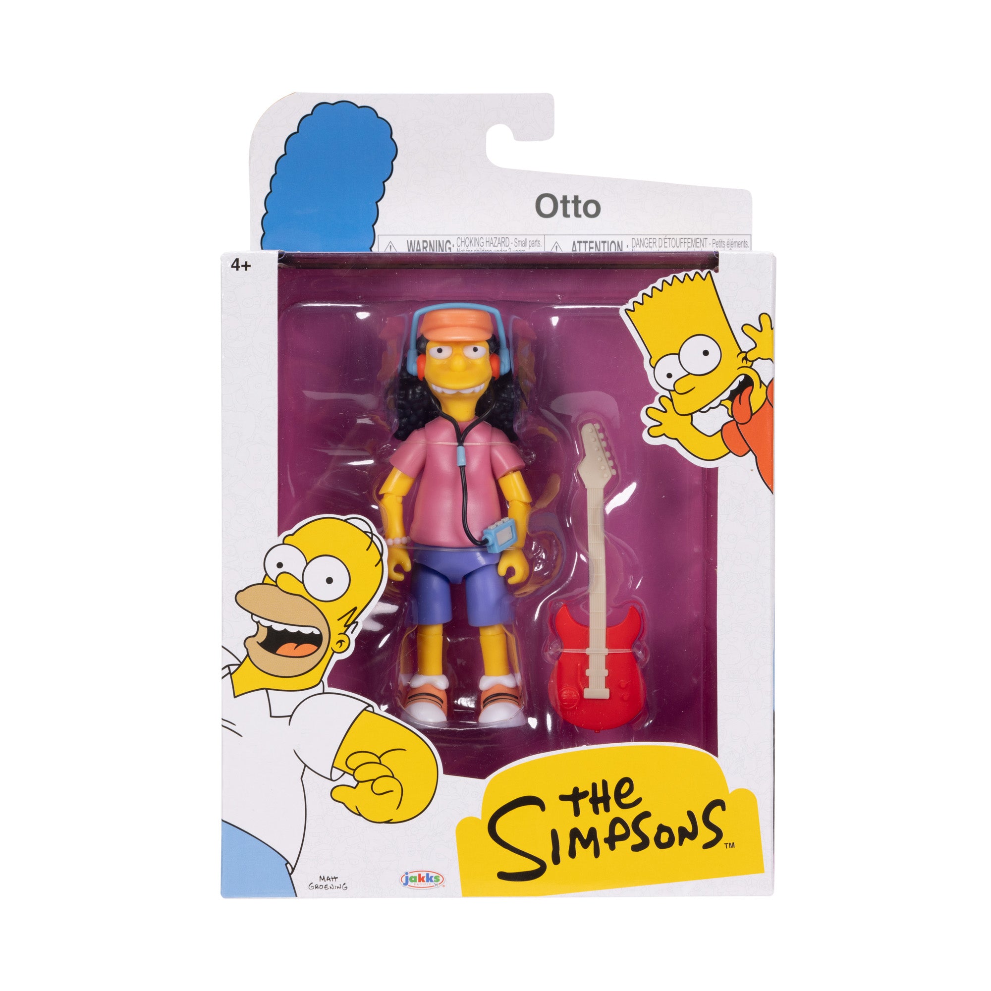 The Simpsons Otto 5" Action Figure - JAKKS Pacific