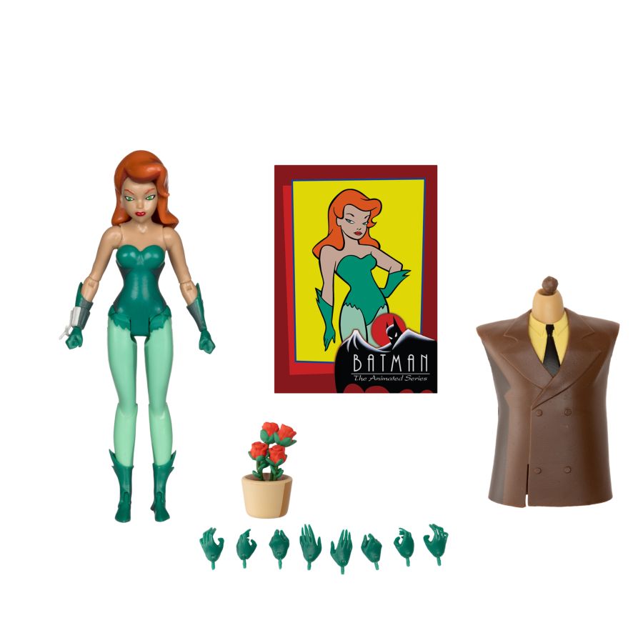 DC Direct BTAS Batman the Animated Series Poison Ivy BAF Bruce Wayne - McFarlane - 0