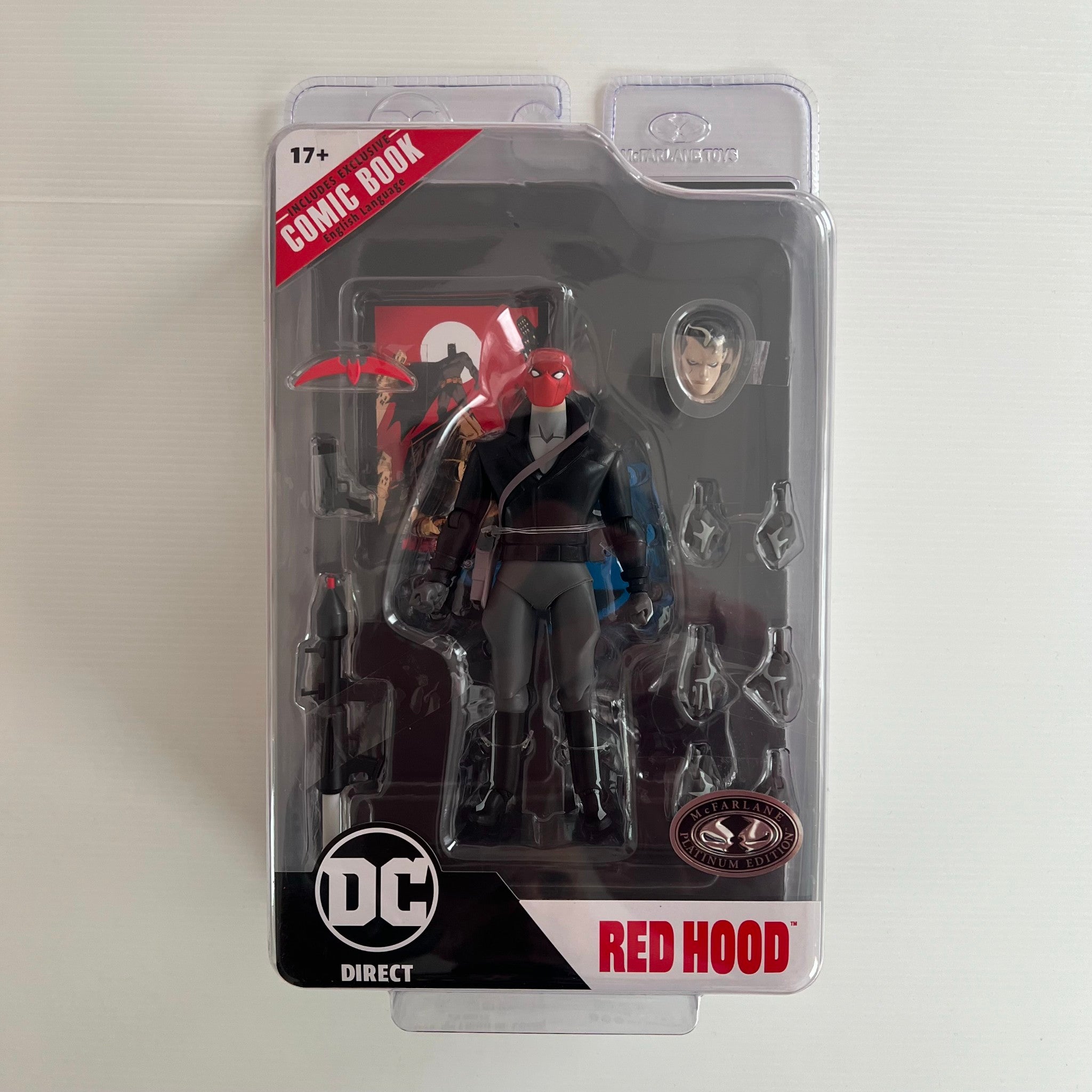 DC Direct Page Punchers Red Hood 6" Batman The Adventures PLATINUM - McFarlane