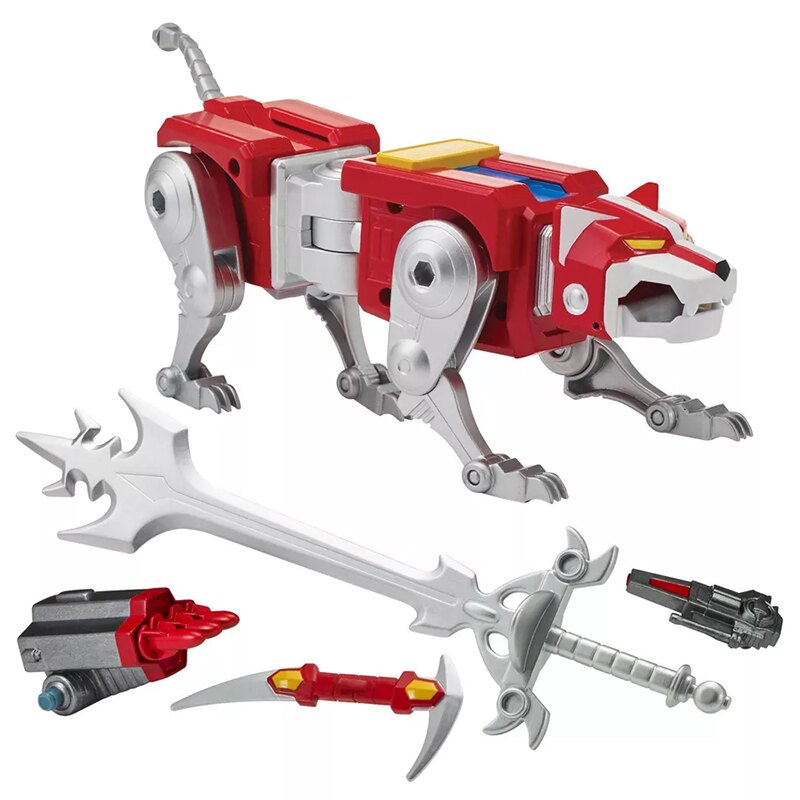 Voltron 84 40th Anniversary Set of 5 Lions Build-A-Figure - Playmates Toys