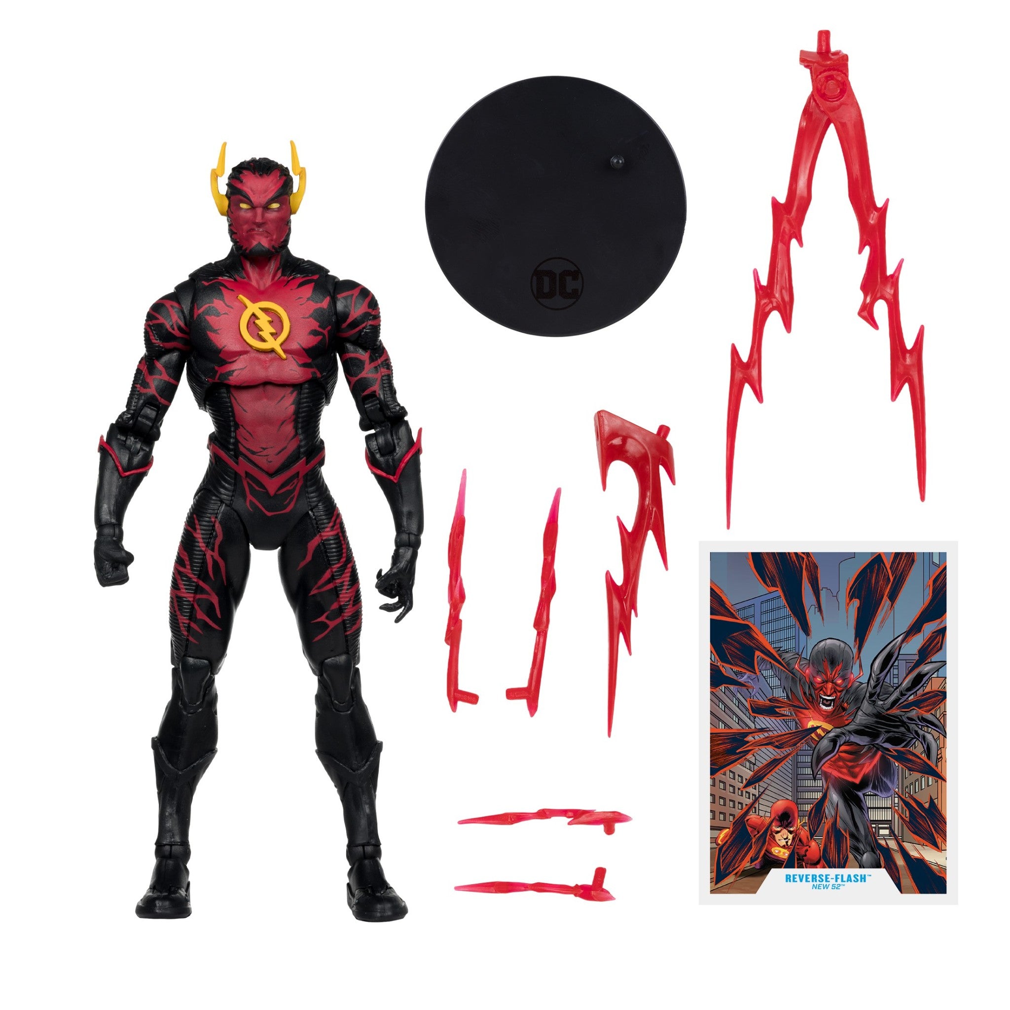 DC Multiverse New 52 Reverse Flash PLATINUM - McFarlane Toys