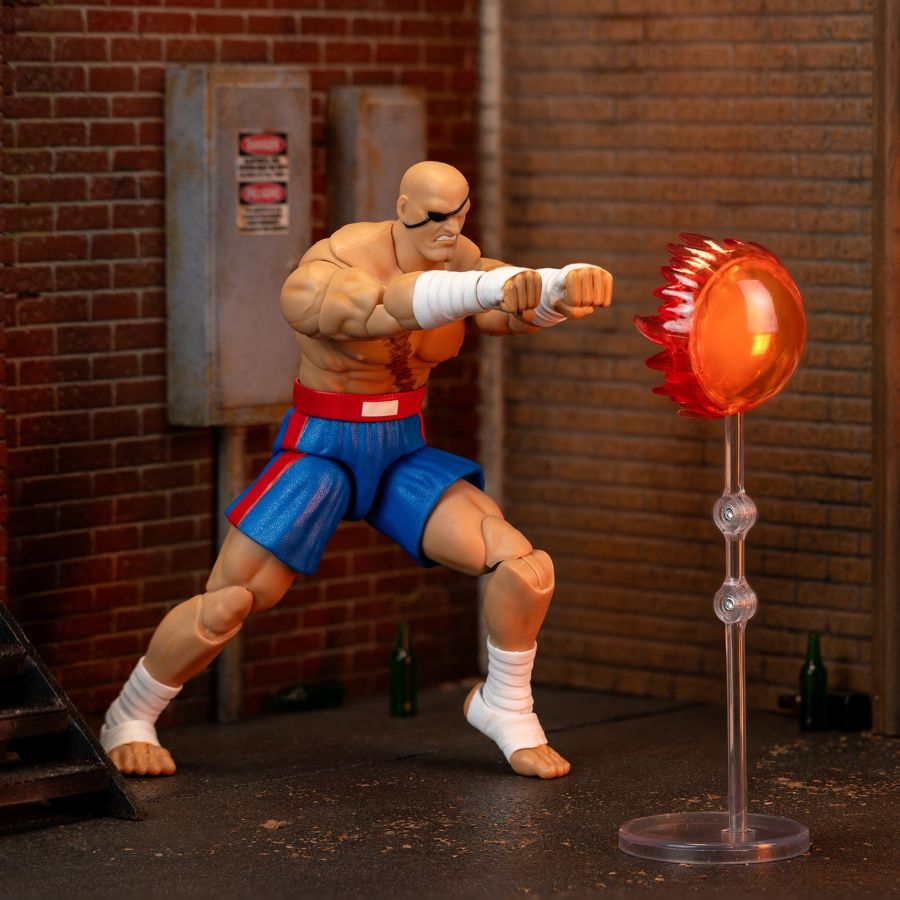 Street Fighter II Sagat 6" Figure - Jada Toys