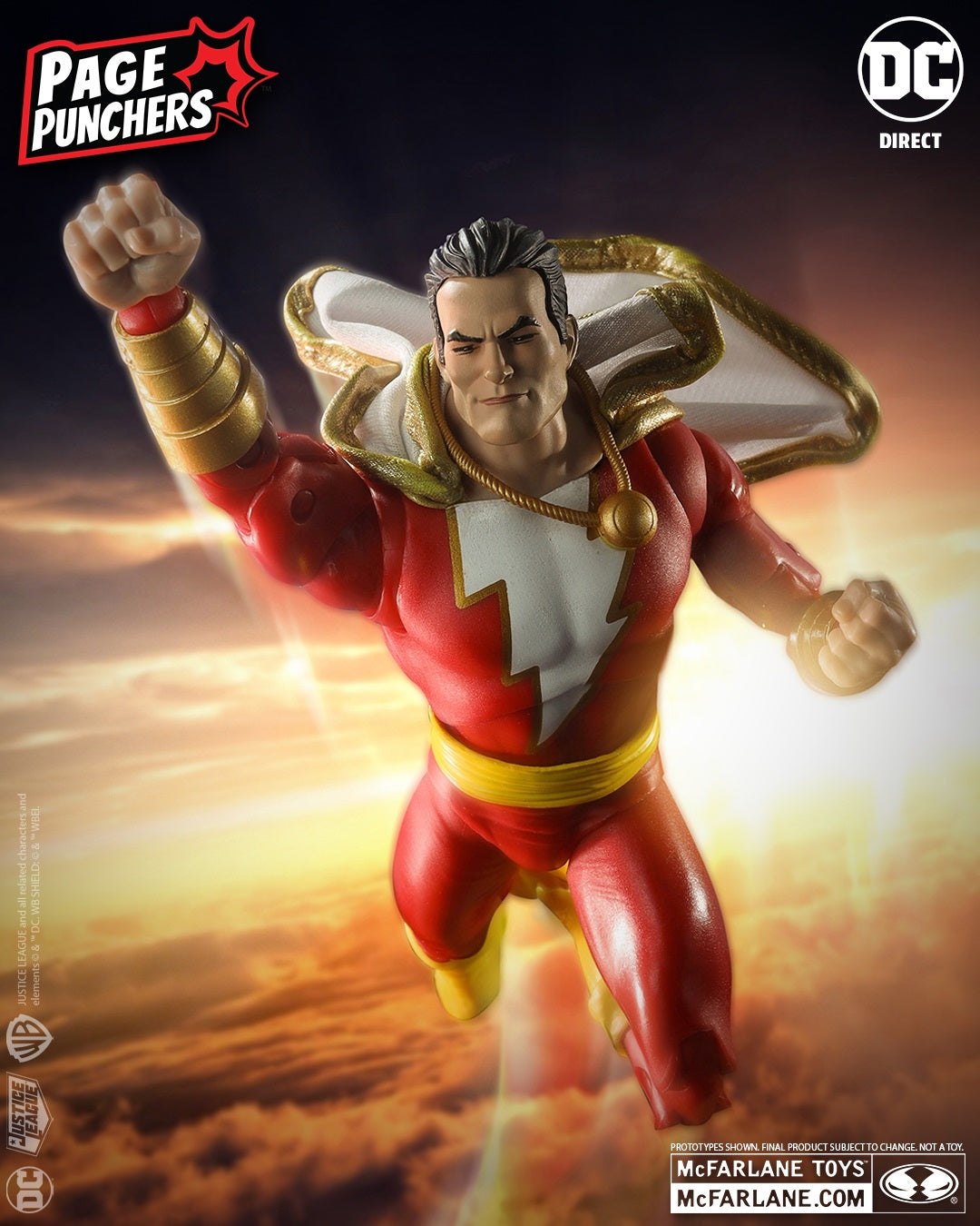 DC Direct Page Punchers Shazam 7" Dawn of DC - McFarlane Toys