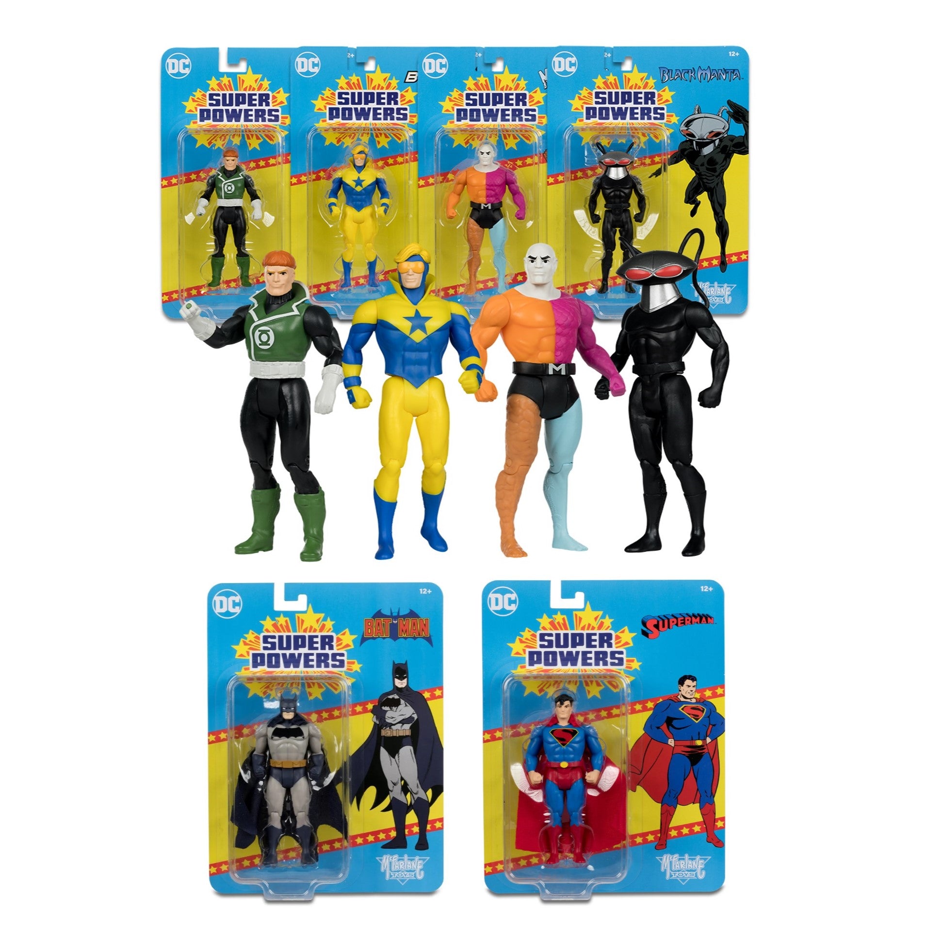 Super Powers Wave 8 - limited complete sets of 6 figures - AVAILABLE NOW!