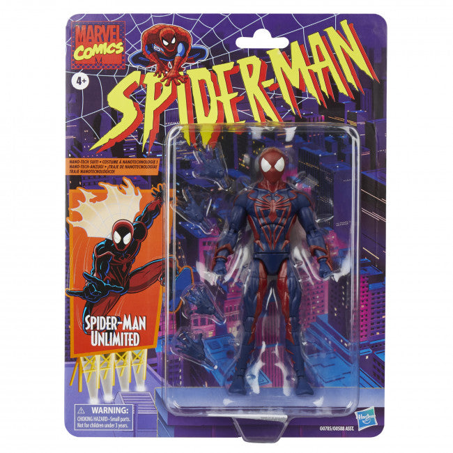 Marvel Legends 6" Retro Comics Spider-Man Unlimited