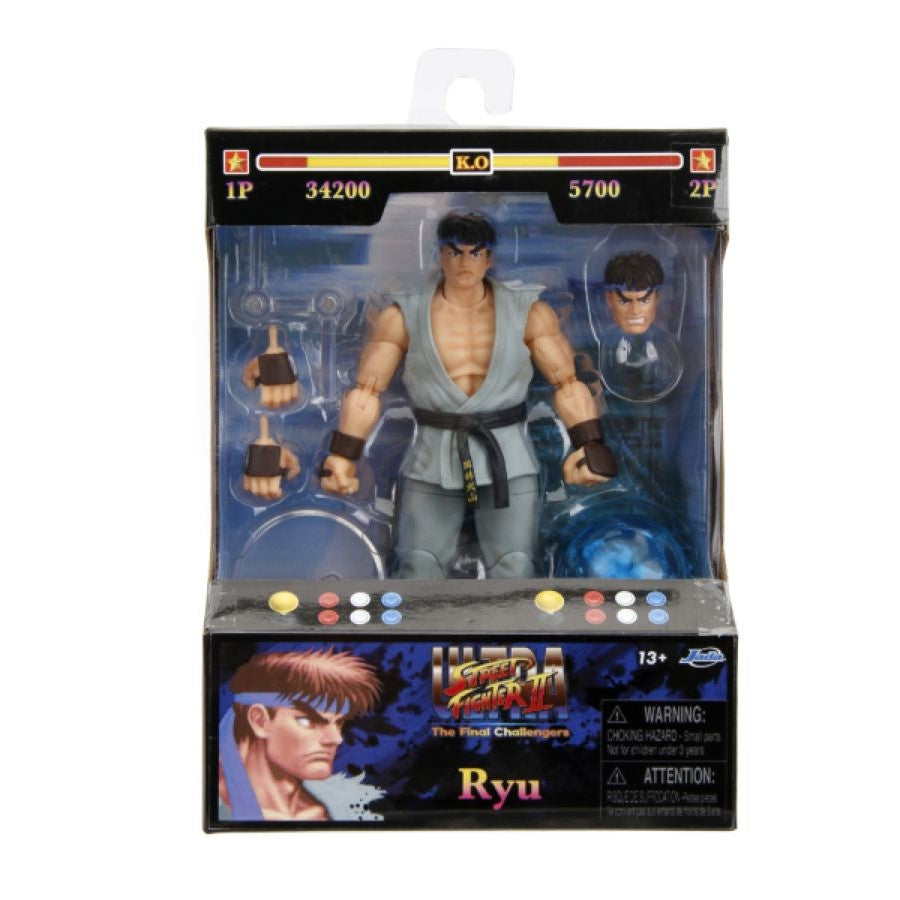 Street Fighter Ryu Player 2 6" Figure - Jada Toys