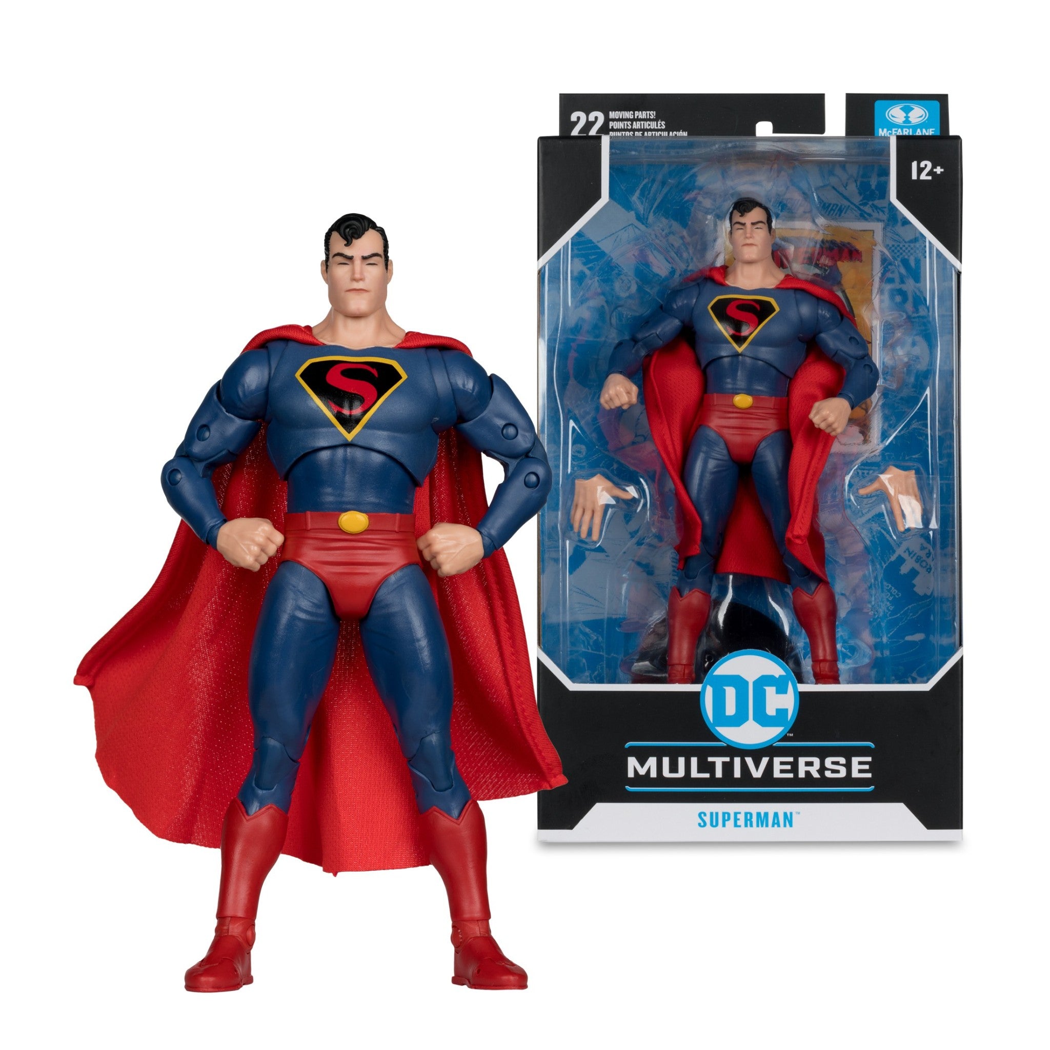 DC Multiverse Superman Classic Animation 1940 Max Fleischer- McFarlane Toys