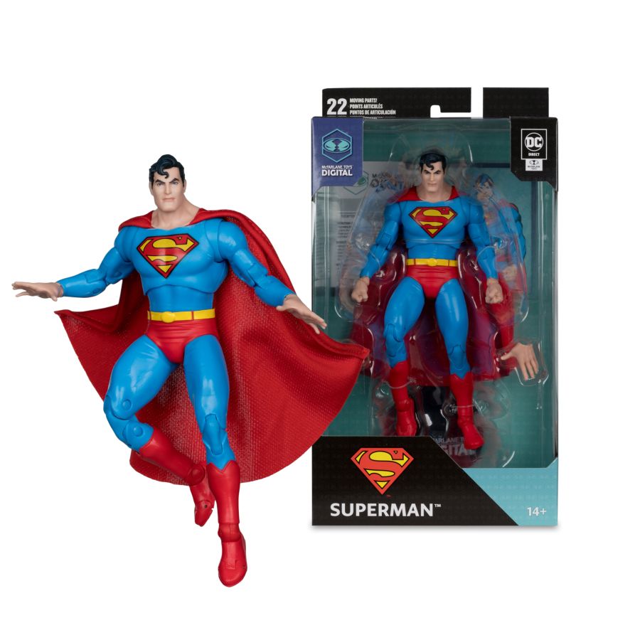 DC Multiverse Superman Silver Age - McFarlane DC Direct Digital