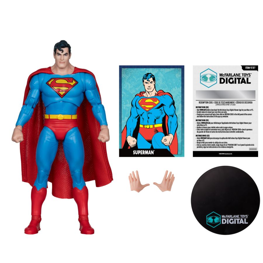 DC Multiverse Superman Silver Age - McFarlane DC Direct Digital - 0