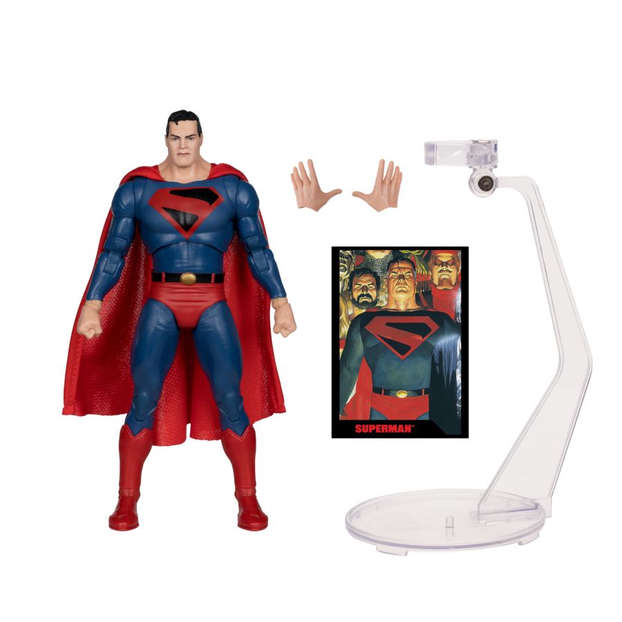 DC Direct Page Punchers Superman Kingdom Come 7" with Comic - McFarlane - 0