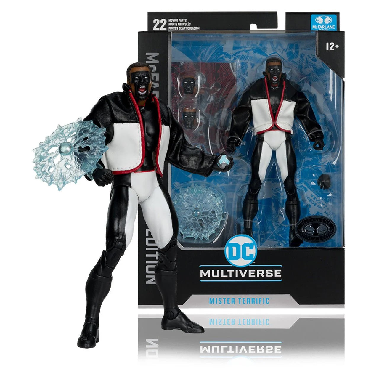 DC Multiverse Collector Edition JSA Mr Terrific PLATINUM - McFarlane Toys