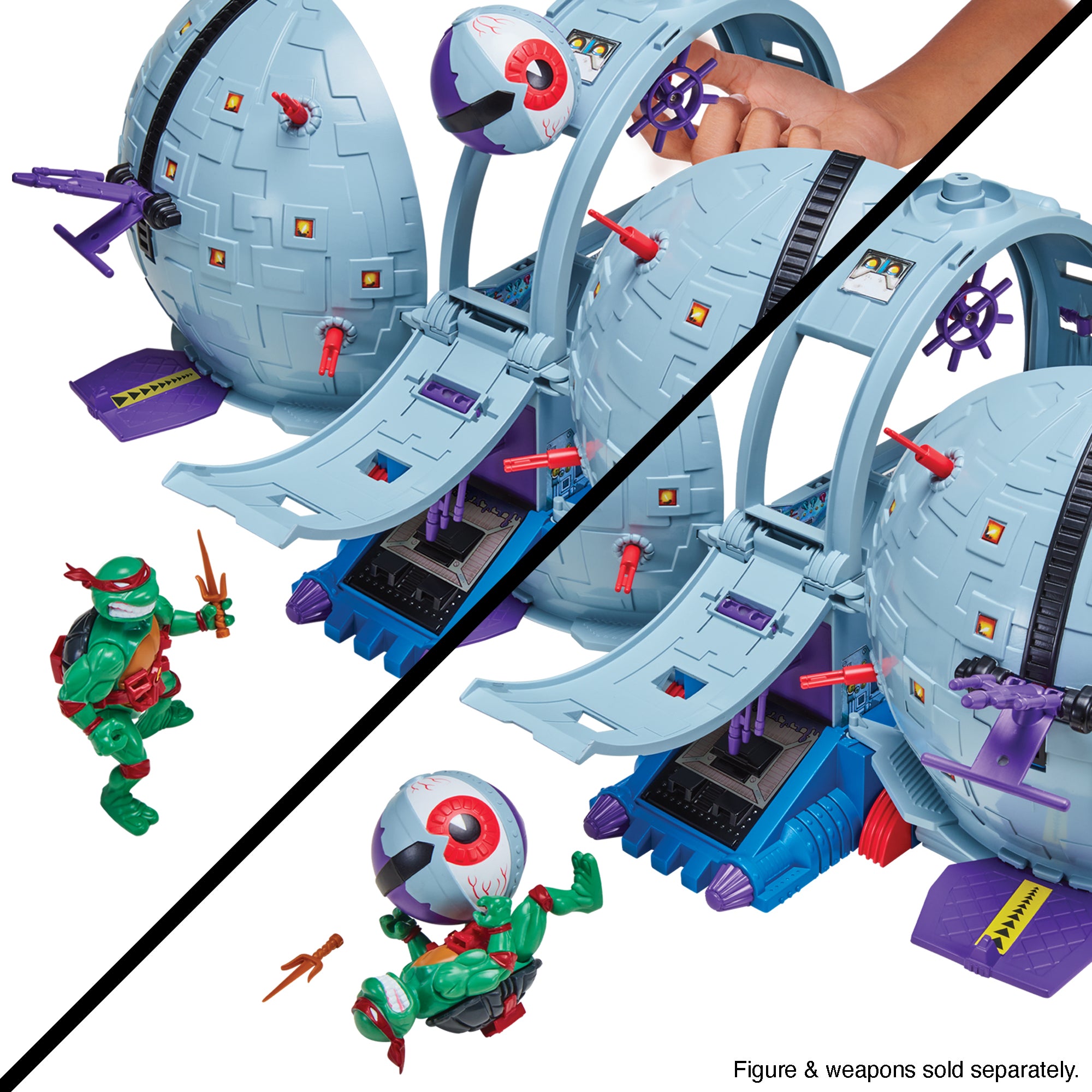 Teenage Mutant Ninja Turtles TMNT Technodrome 40th Anniversary