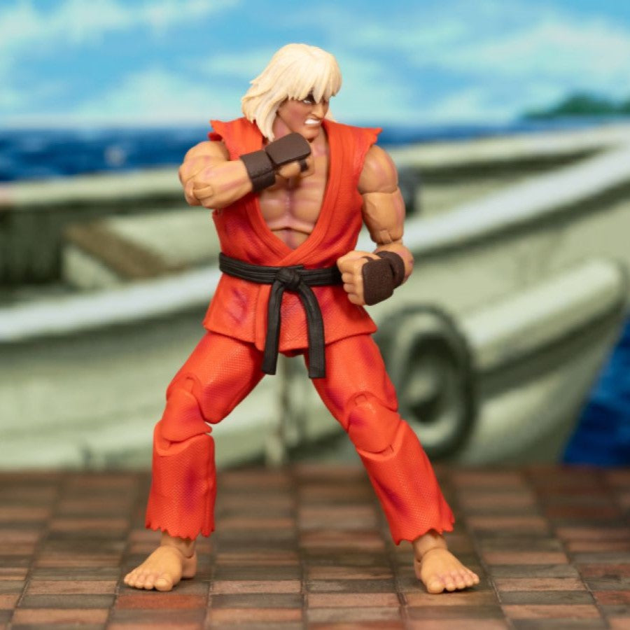 Street Fighter Violent Ken DELUXE 6" Figure - Jada Toys