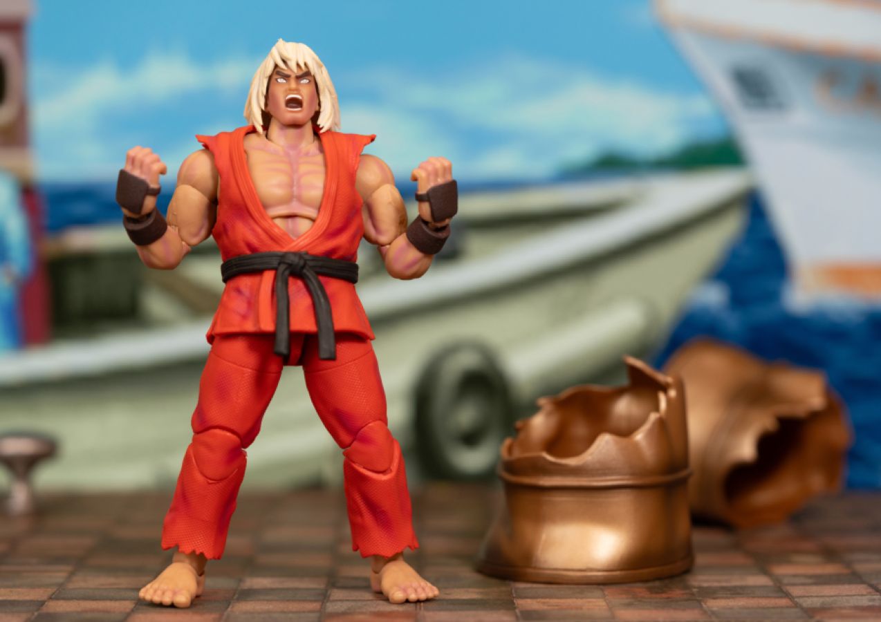 Street Fighter Violent Ken DELUXE 6" Figure - Jada Toys