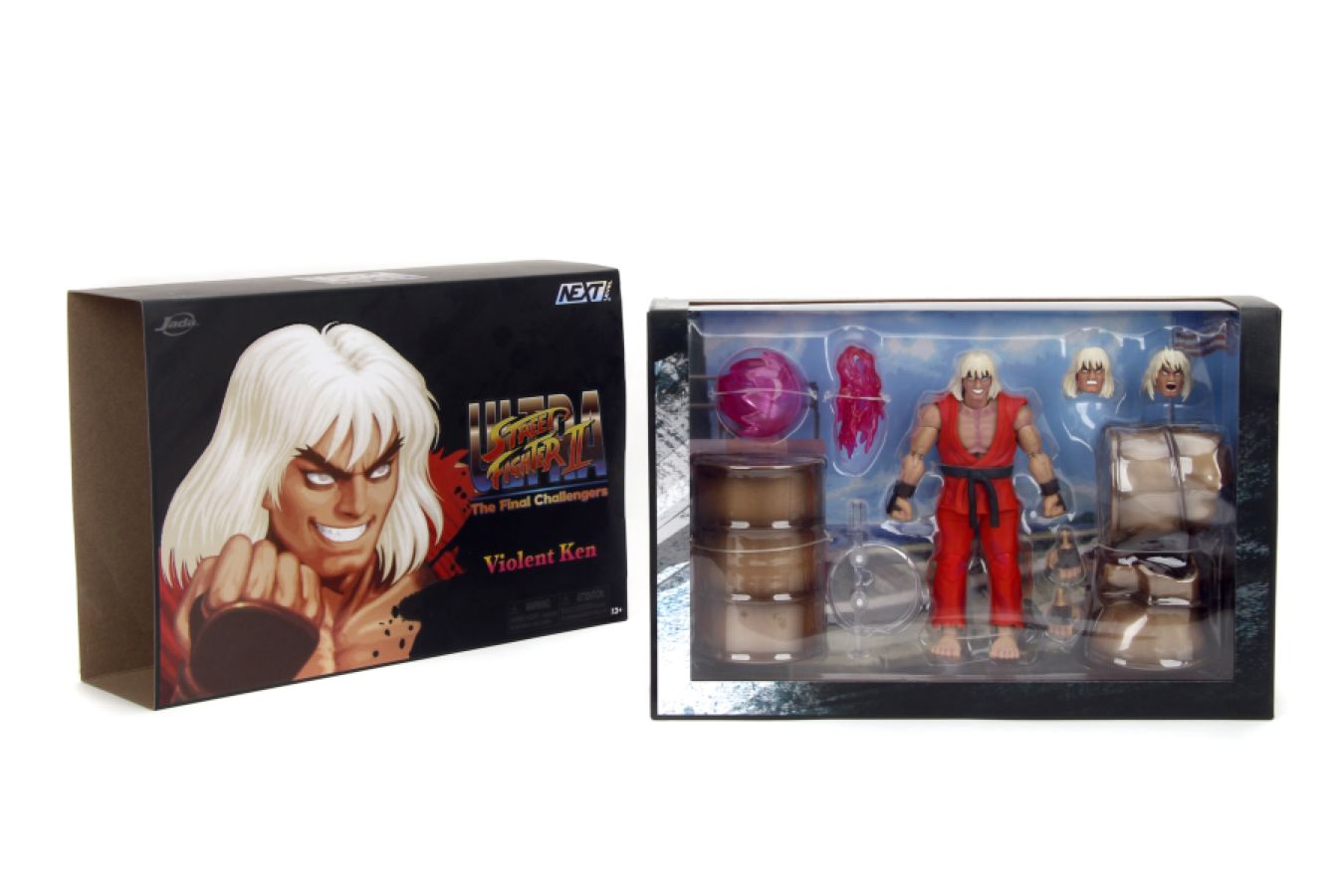 Street Fighter Violent Ken DELUXE 6" Figure - Jada Toys