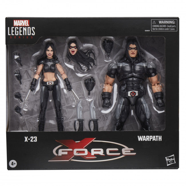 Marvel Legends 6" X-Force X-23 & Warpath