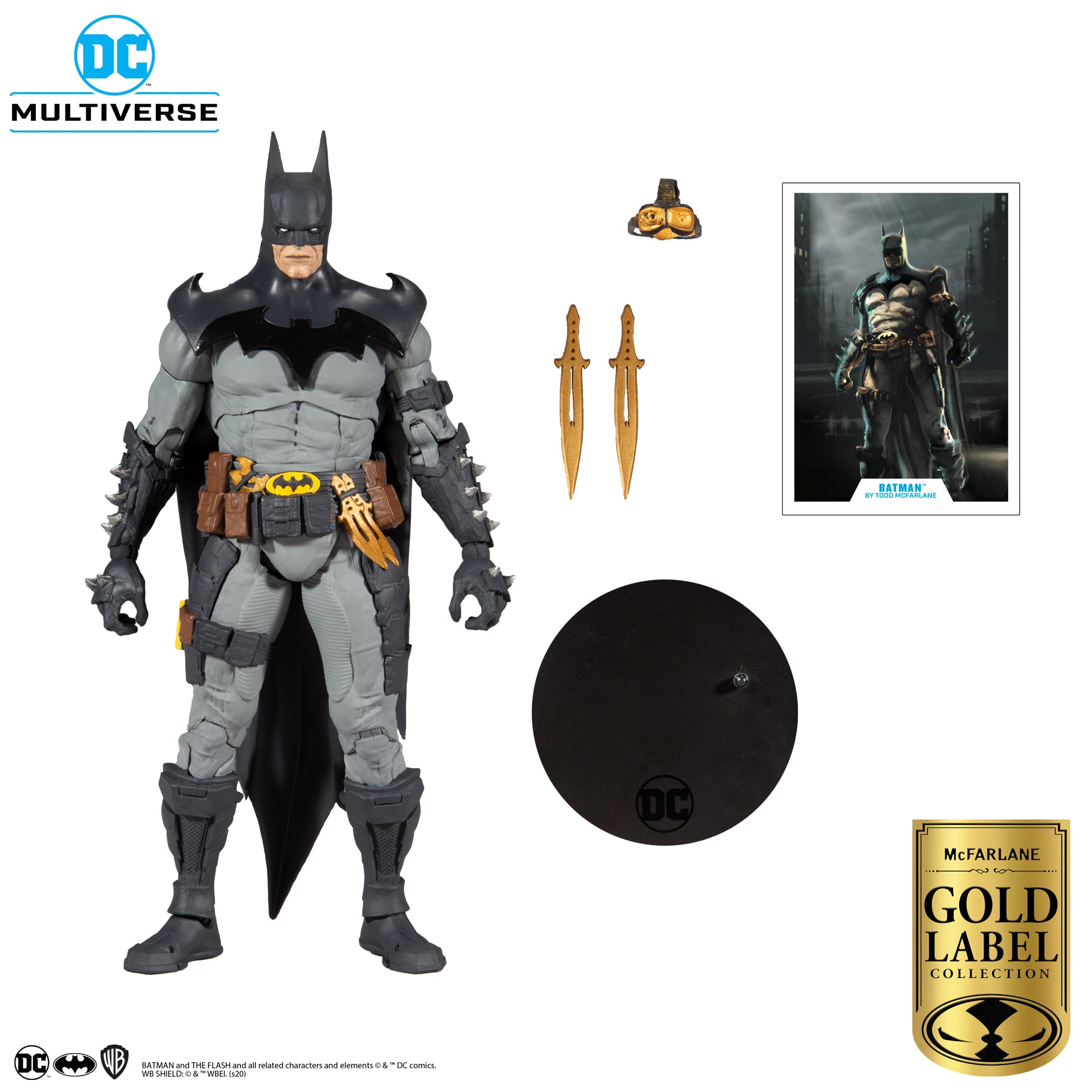 DC Multiverse Gold Label Batman by Todd McFarlane - McFarlane Toys - 0