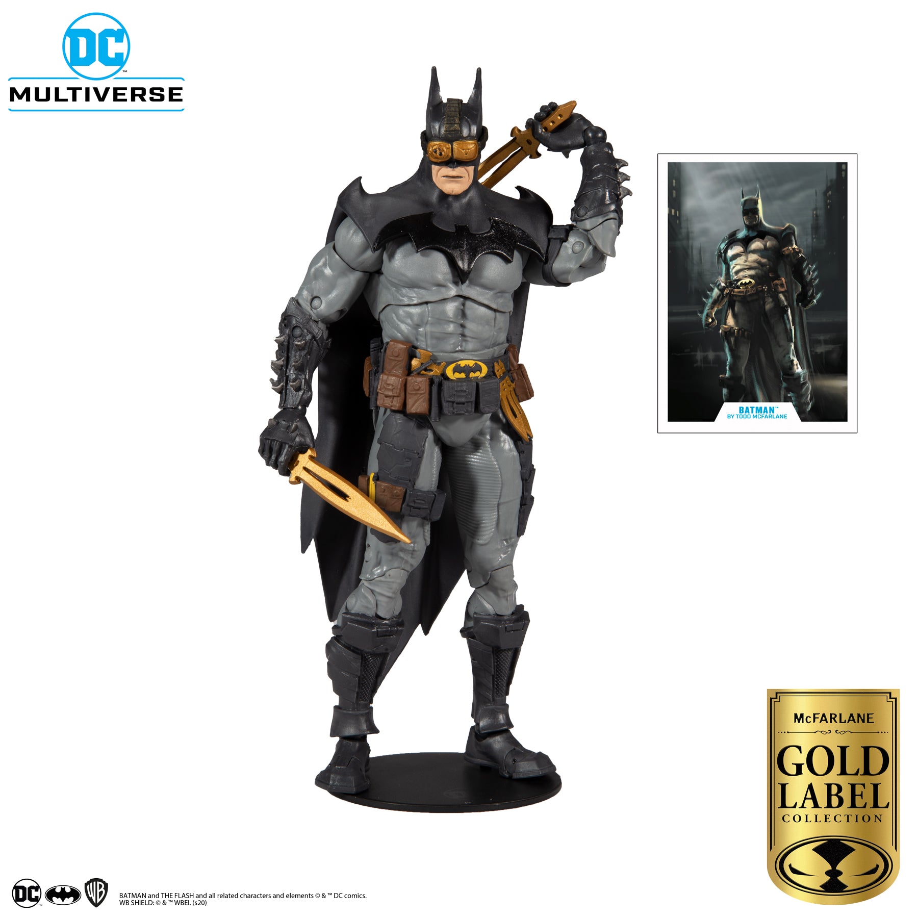 DC Multiverse Gold Label Batman by Todd McFarlane - McFarlane Toys