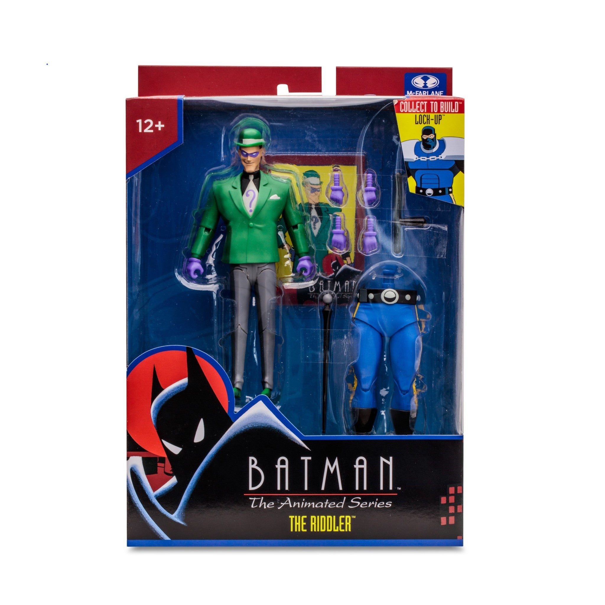 DC Direct BTAS Batman the Animated Series The Riddler BAF Lock-up - McFarlane