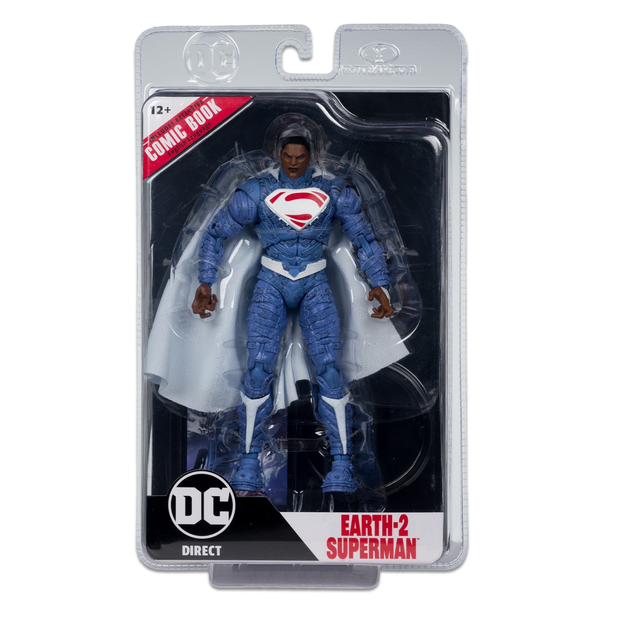 DC Direct Page Punchers Earth-2 Superman 7" Ghosts of Krypton Comic - McFarlane