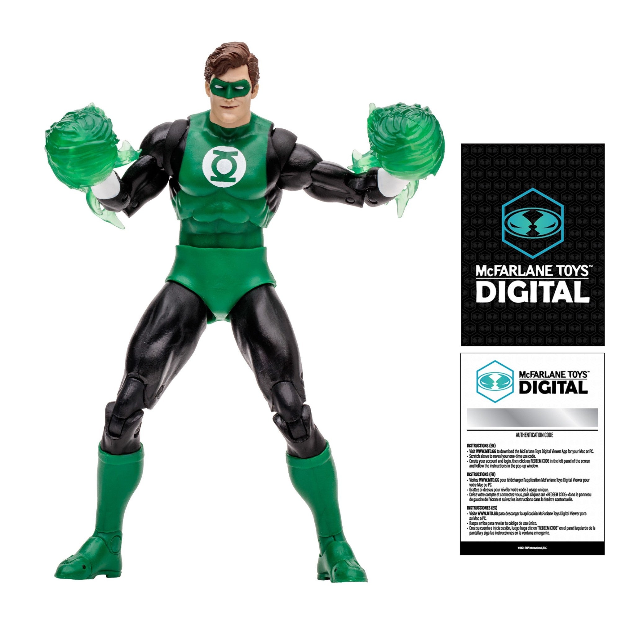 DC Multiverse Green Lantern Hal Jordan SILVER AGE - McFarlane DC Direct Digital