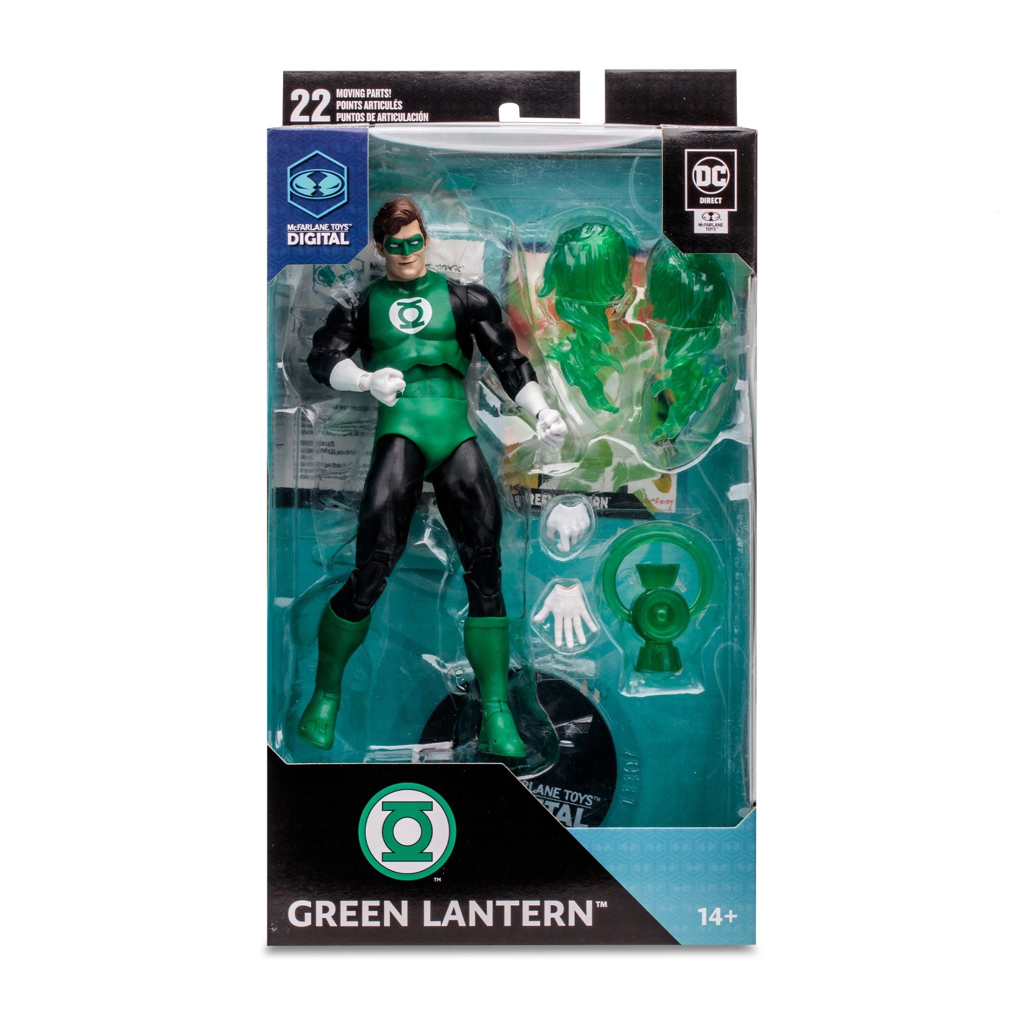 DC Multiverse Green Lantern Hal Jordan SILVER AGE - McFarlane DC Direct Digital