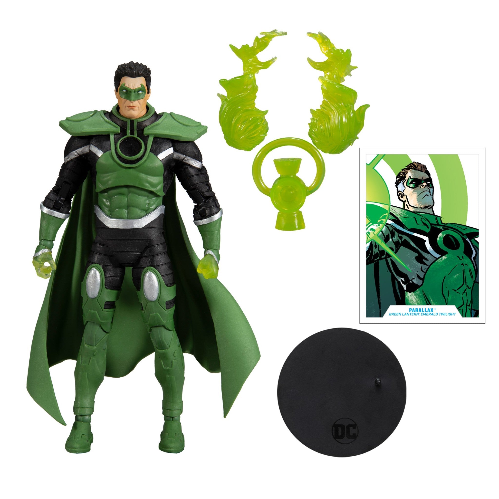 DC Multiverse Emerald Twilight Hal Jordan Parallax Gold Label - McFarlane Toys - 0