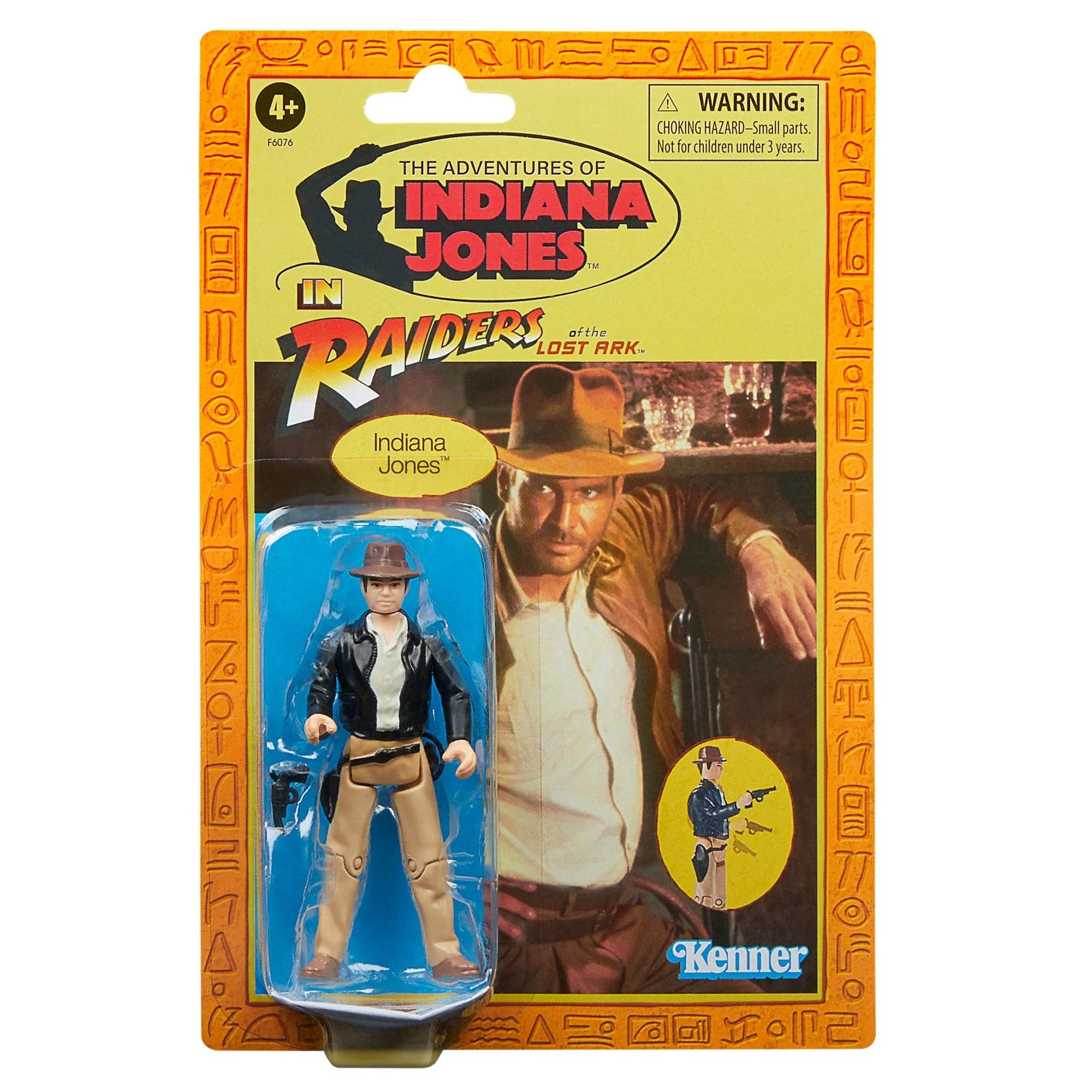Indiana Jones 2023 Retro Collection Raiders of the Lost Ark Indiana Jones 3.75"