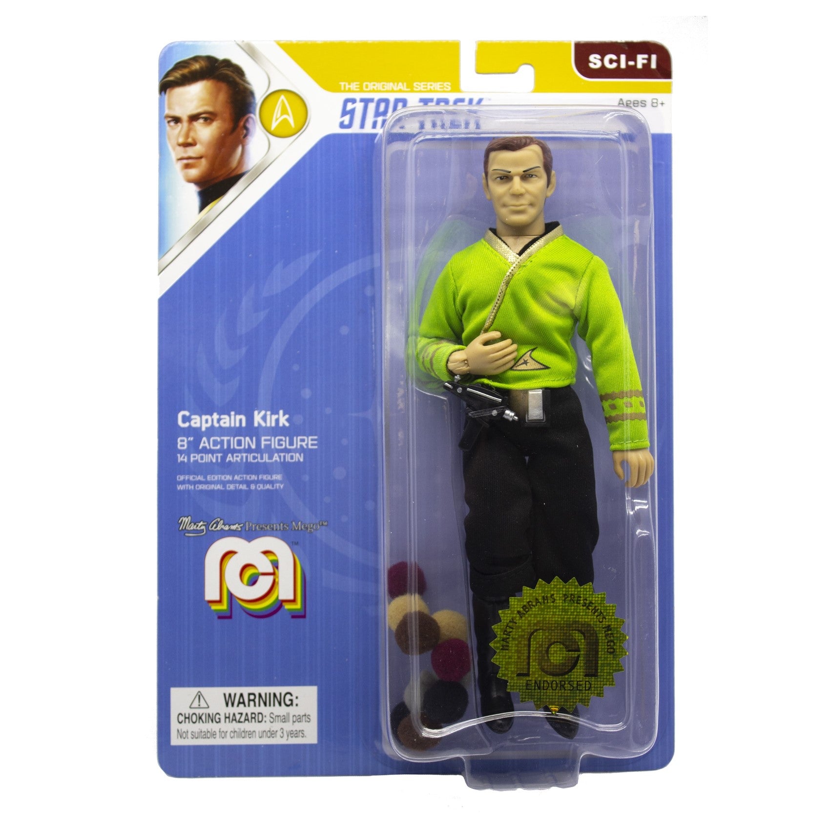 Star Trek Original Series Captain Kirk 8" Action Figure - Mego