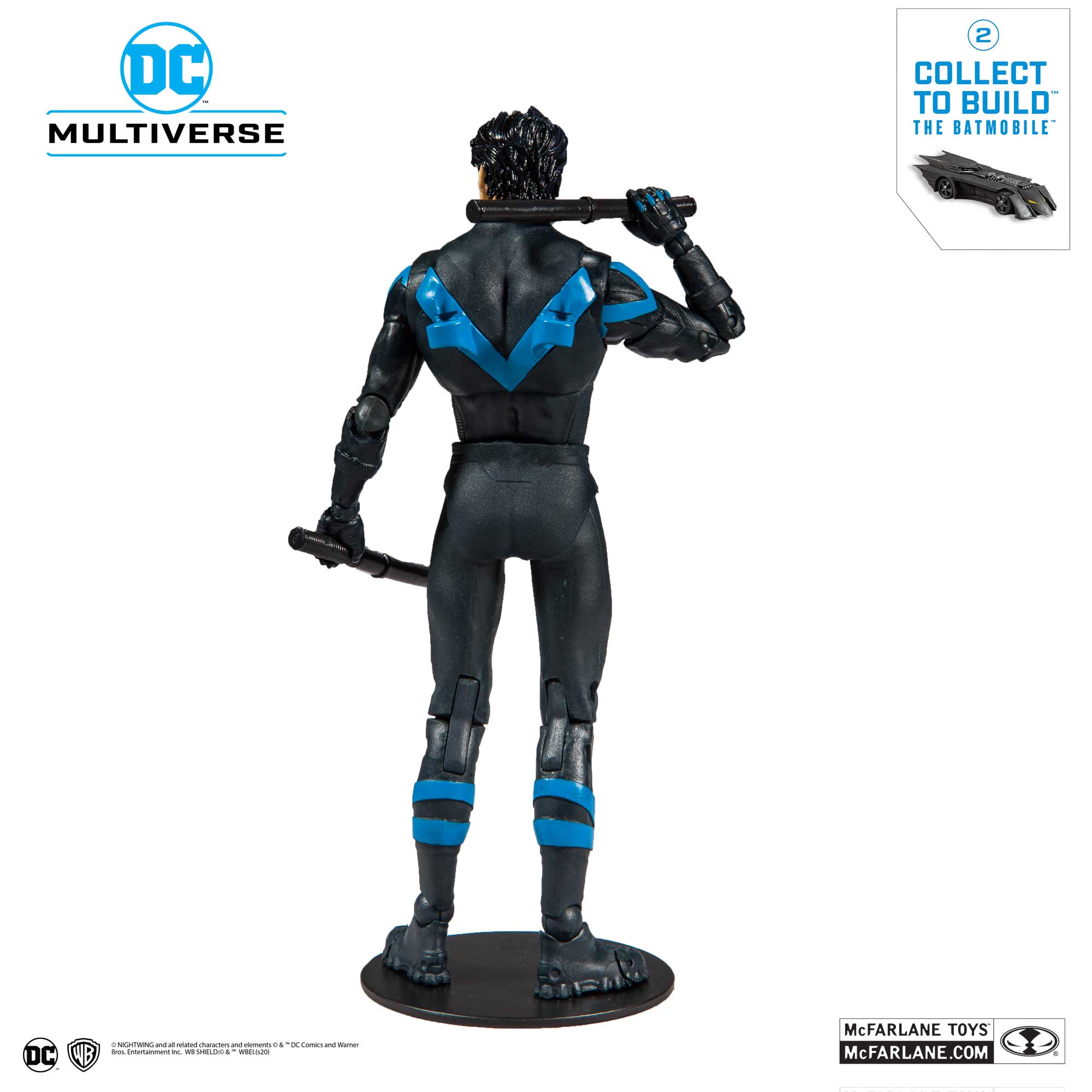 DC Multiverse Nightwing Build-a-Batmobile - McFarlane Toys