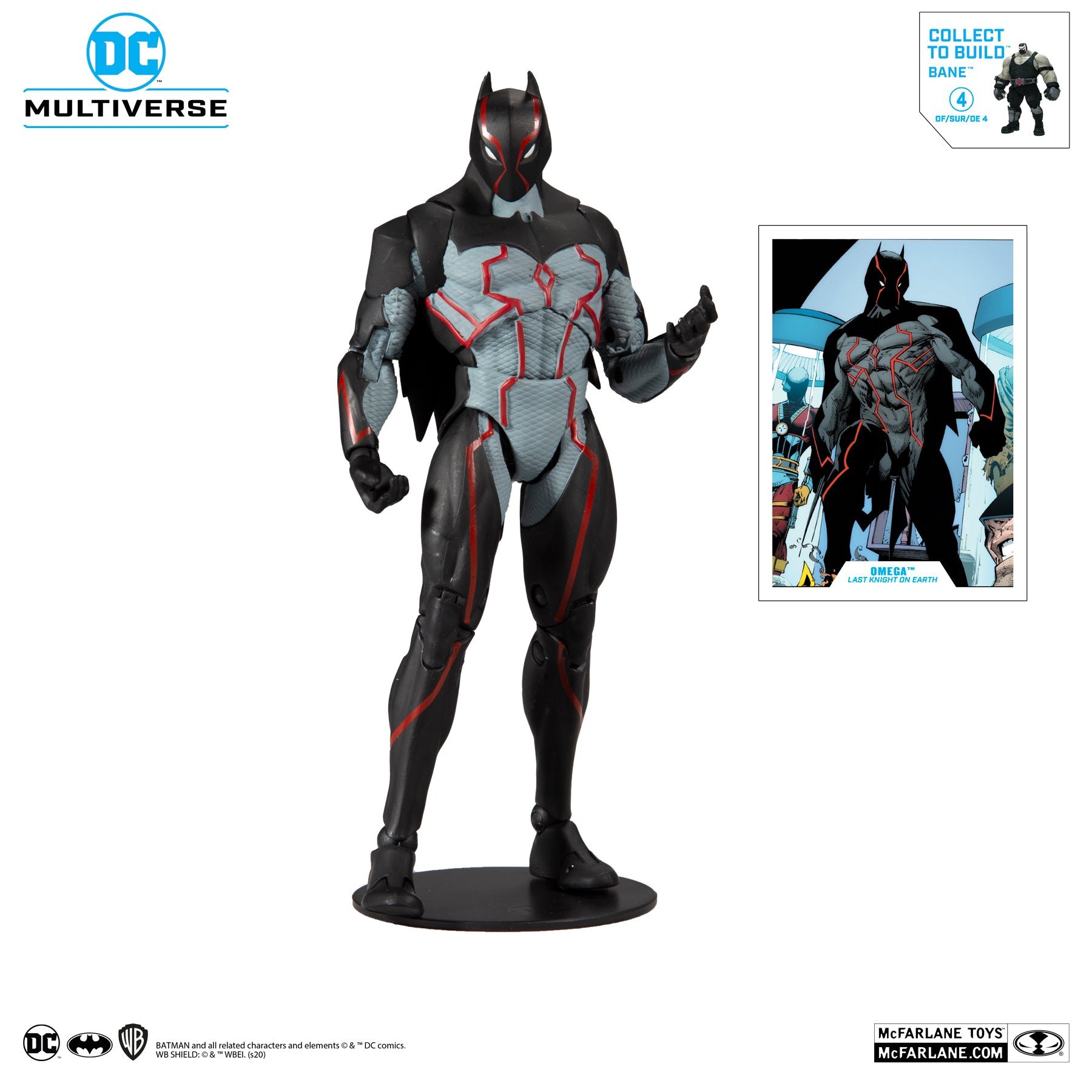 DC Multiverse Omega Batman Last Knight on Earth Build-a Bane - McFarlane Toys