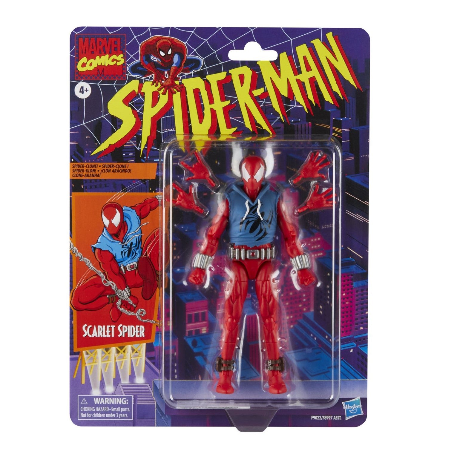 Marvel Legends Spider-Man 6" Scarlet Spider