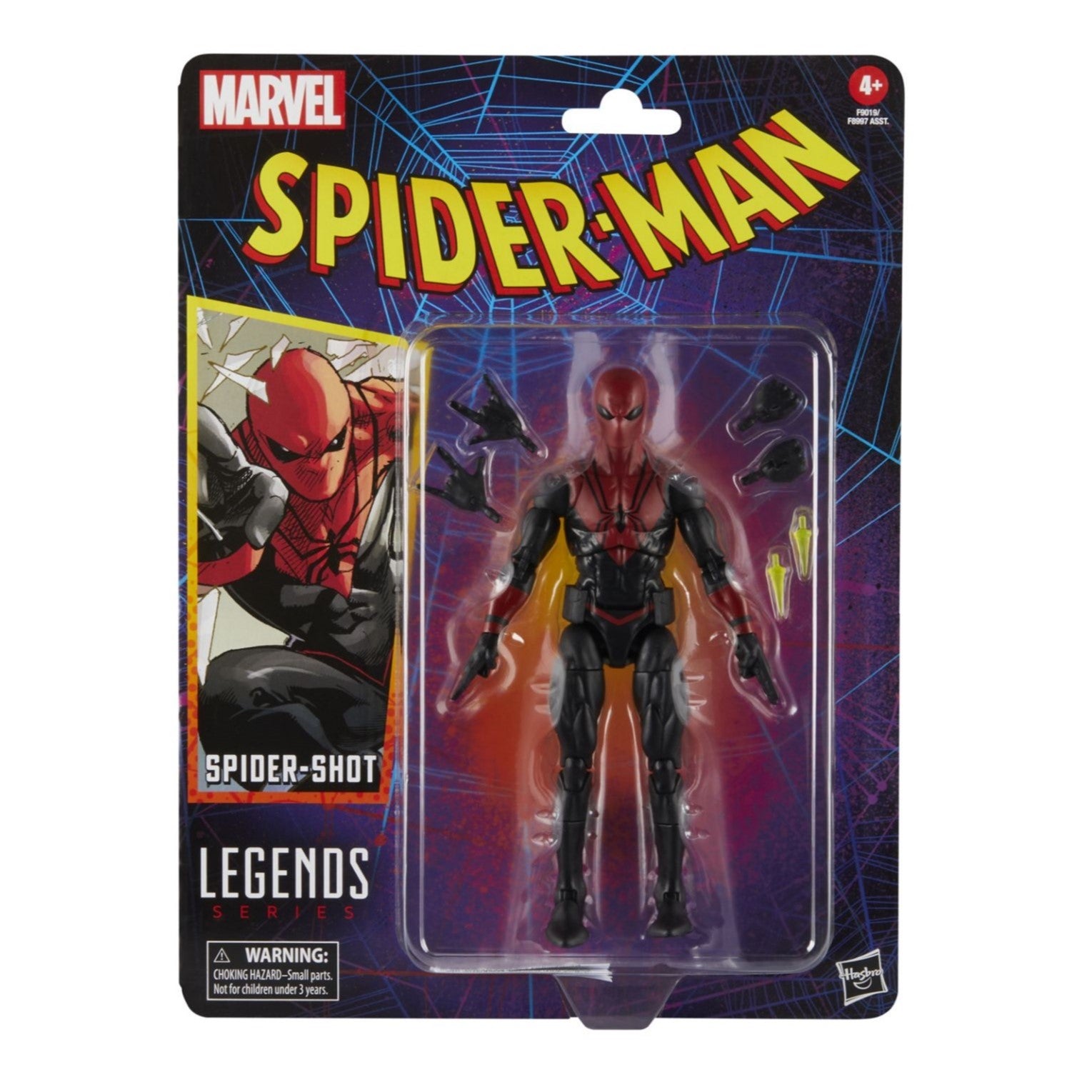 Marvel Legends Spider-Man 6" Spider-Shot