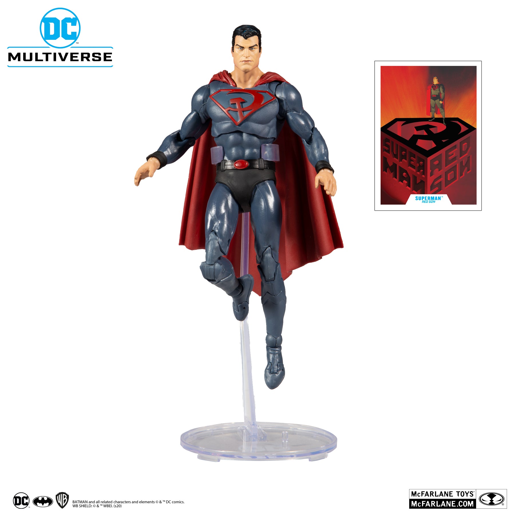 DC Multiverse Superman Red Son - McFarlane Toys