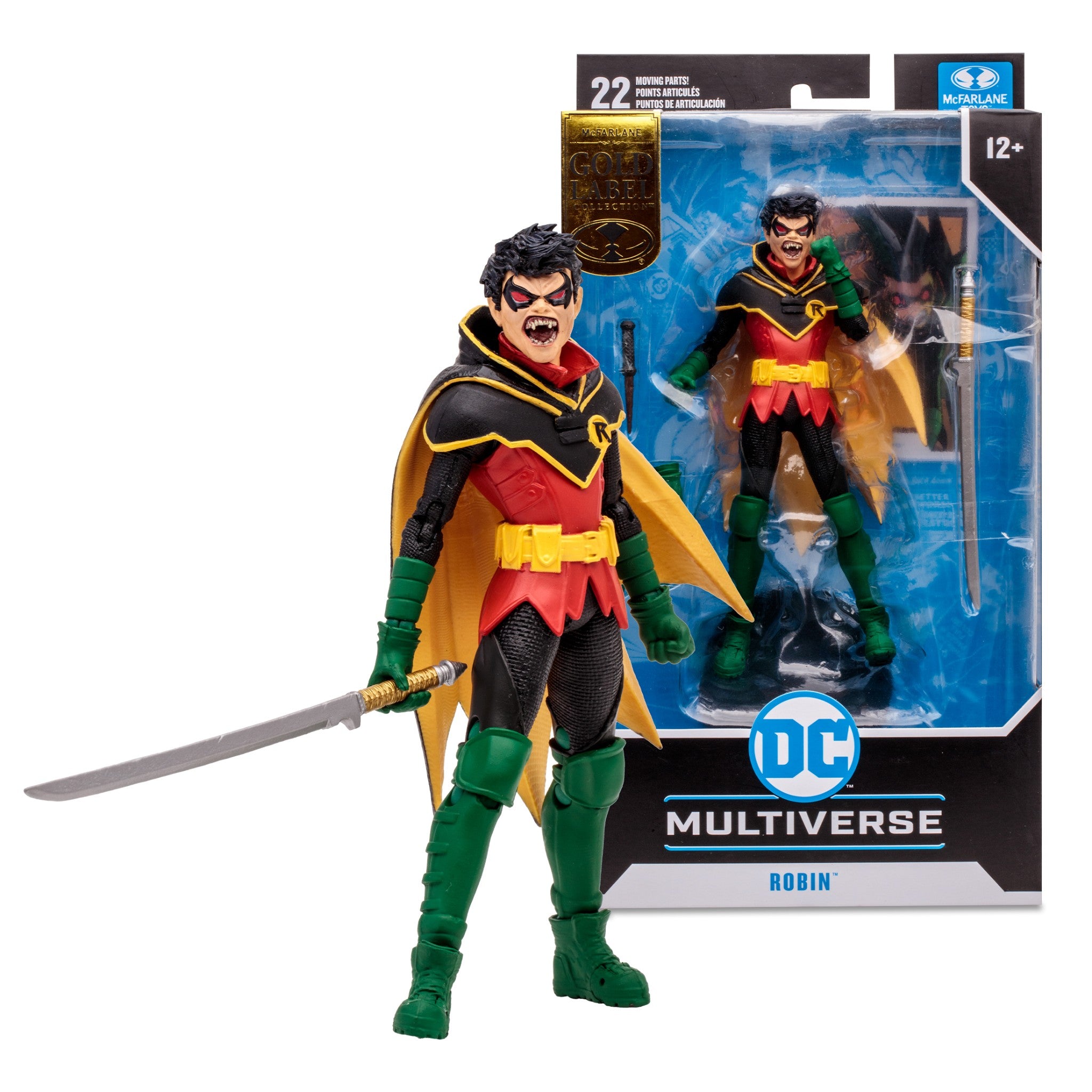 DC Multiverse DC vs Vampires Robin Gold Label - McFarlane Toys