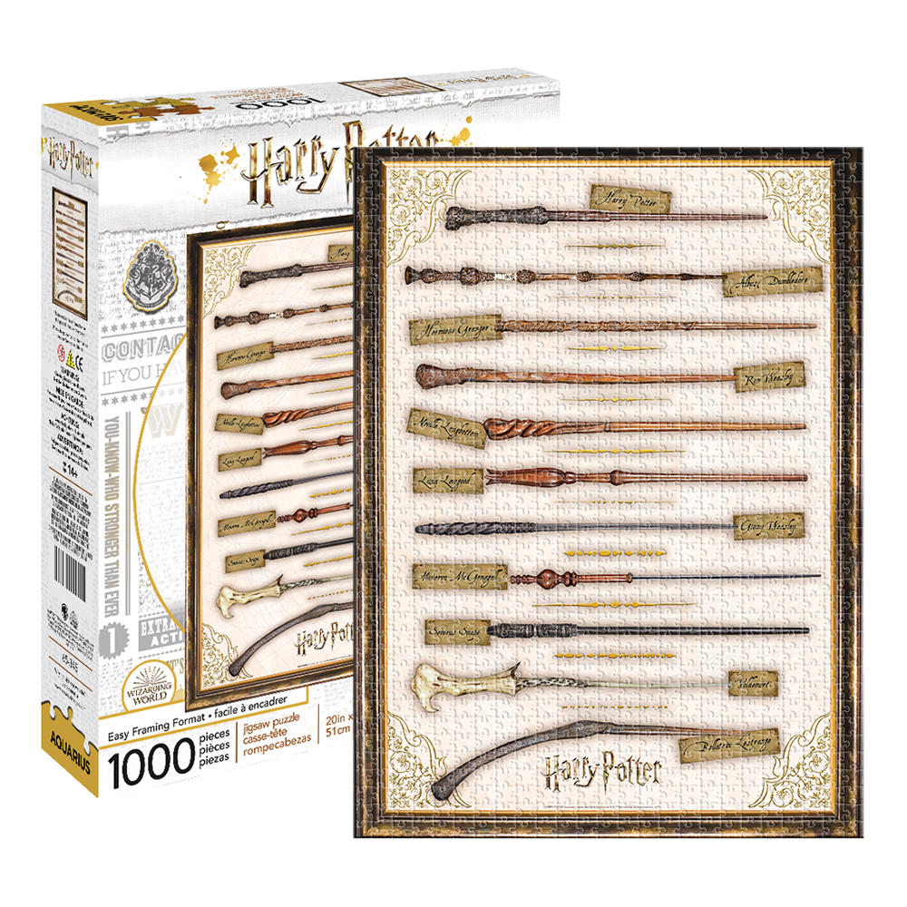 Harry Potter Wands Jigsaw Puzzle 1000 pieces