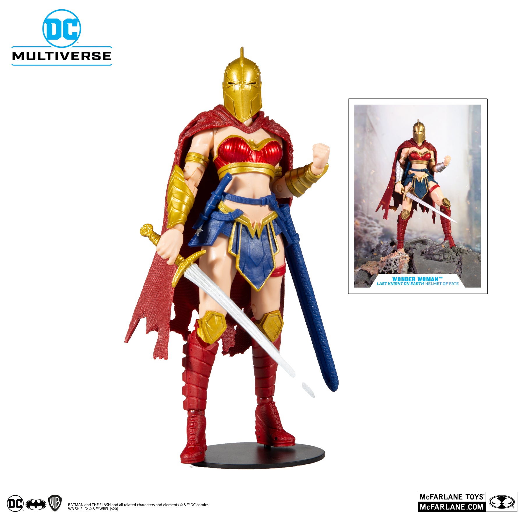 DC Multiverse Wonder Woman Last Knight on Earth Helmet of Faith - McFarlane Toys